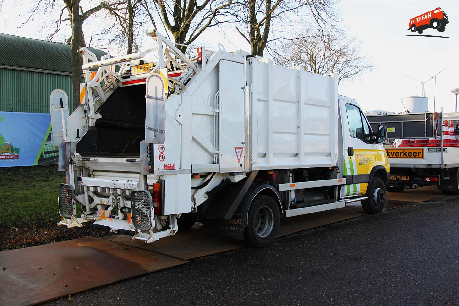 Iveco Daily vrachtwagen bij RMS open dag