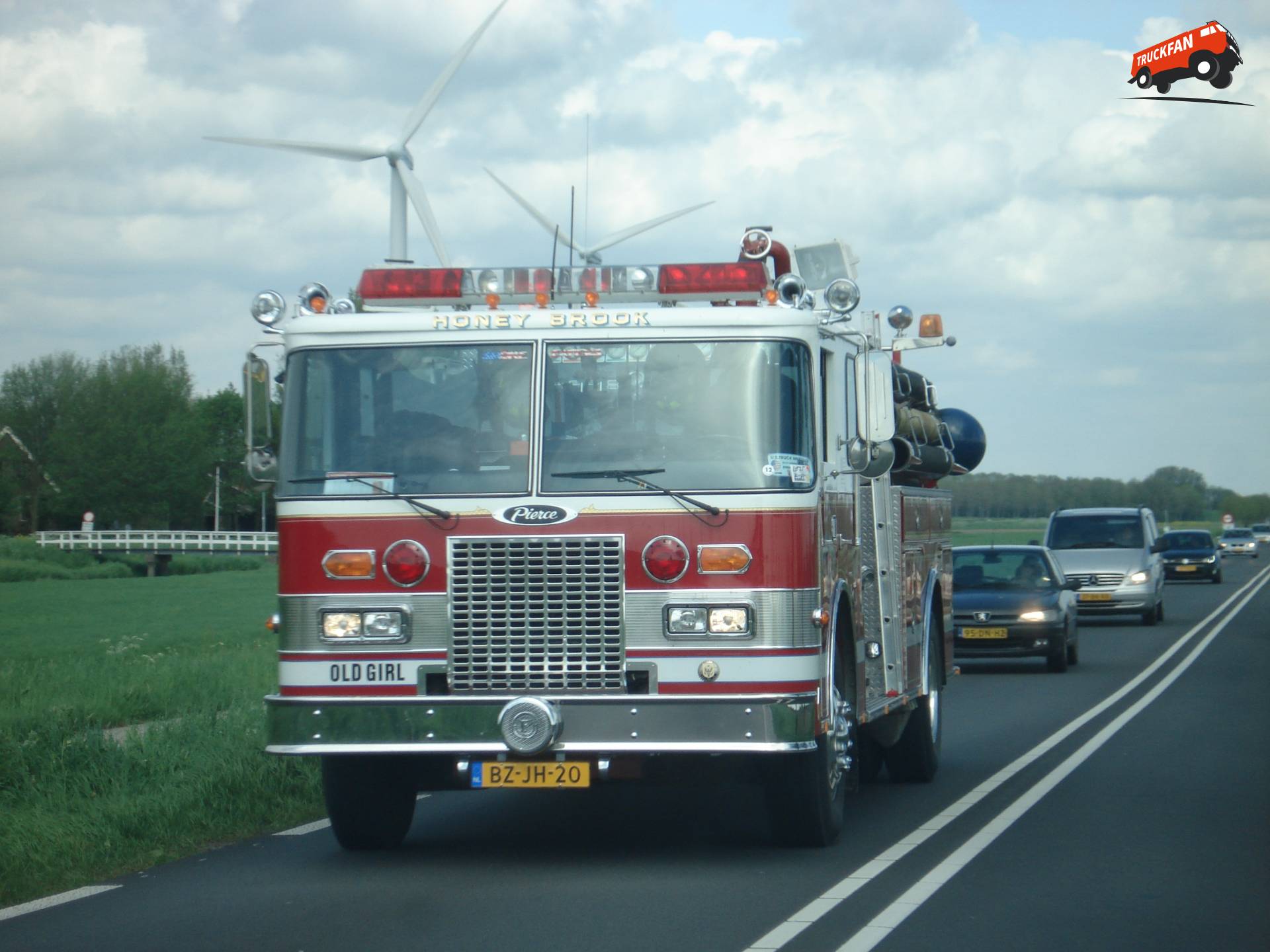 Pierce brandweerwagen