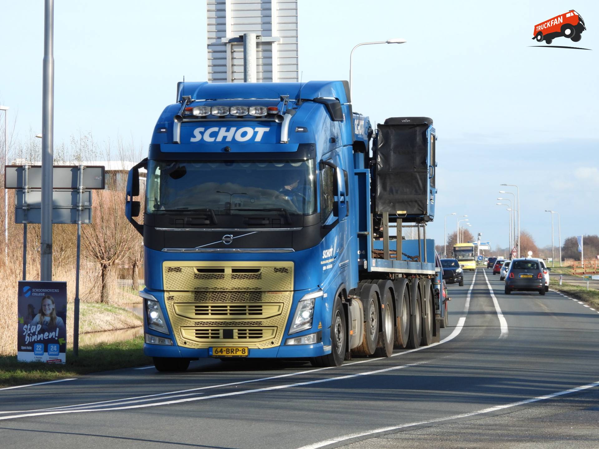Volvo FH13 500 6x2 vrachtwagen bij Schoonhoven in 2026