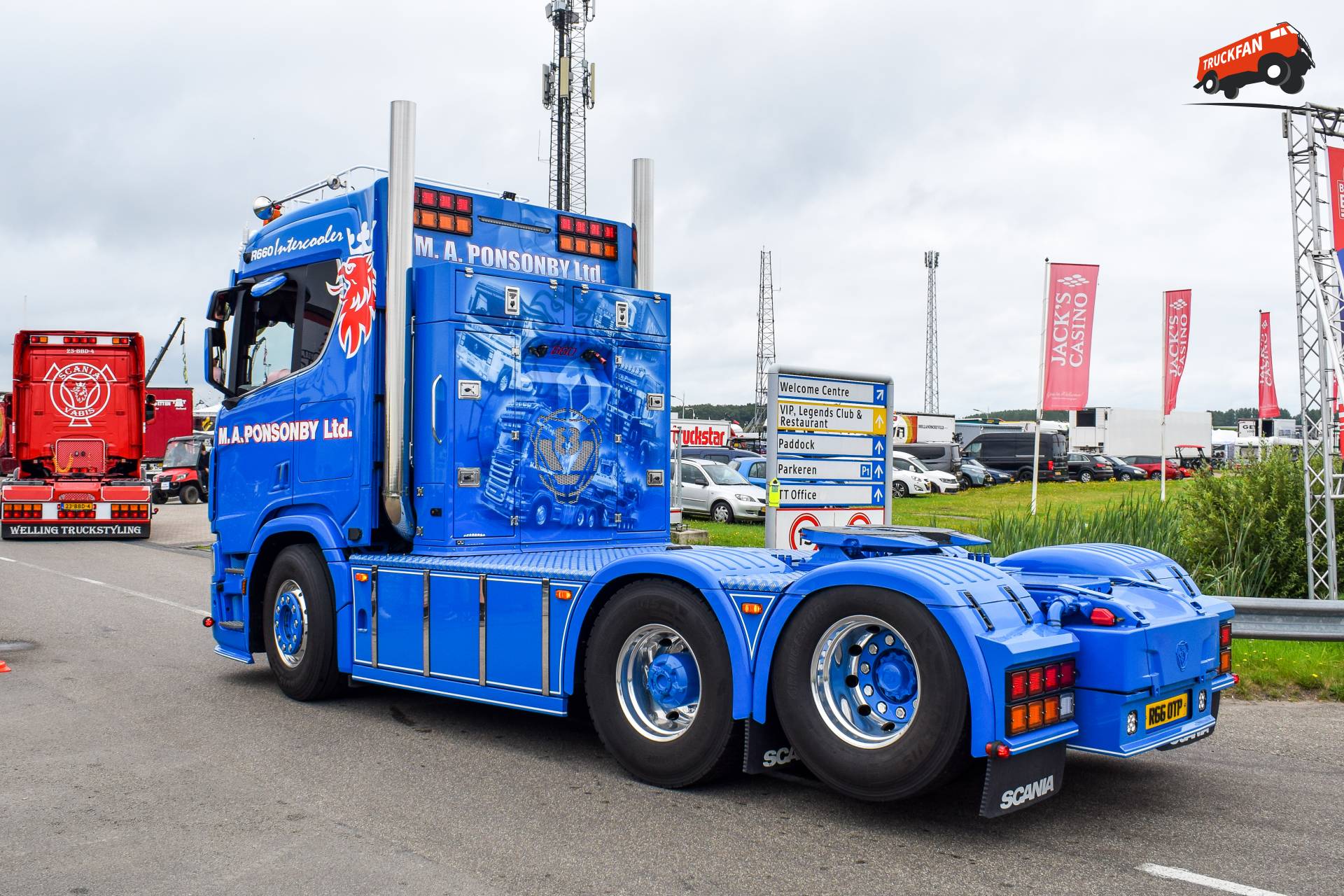 Scania R660NG M.A. Ponsonby Ltd Lichfield Staffordshire (UK)