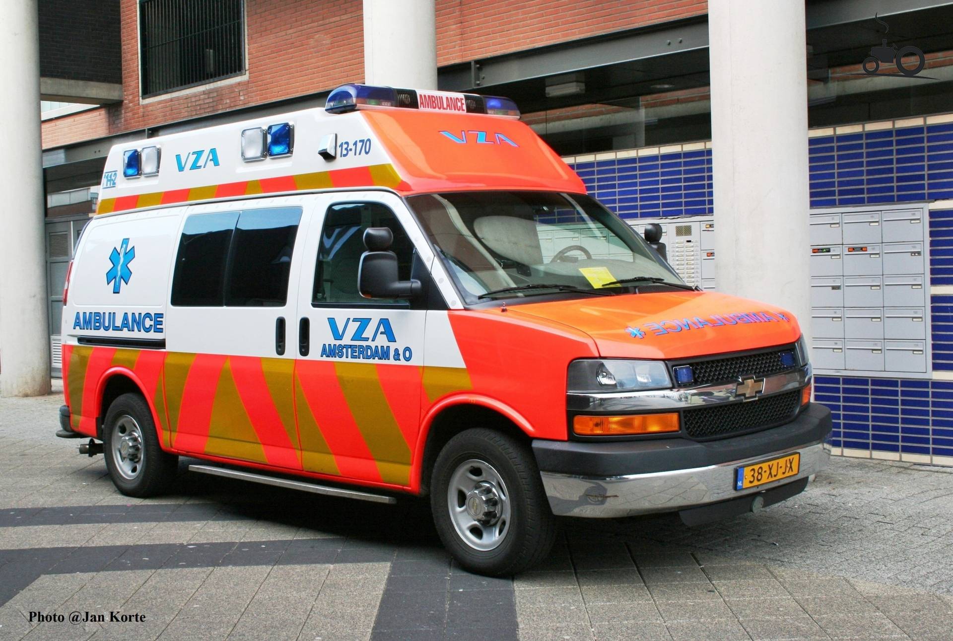 Foto Chevrolet onbekend/overig van Ambulance Amsterdam - TruckFan