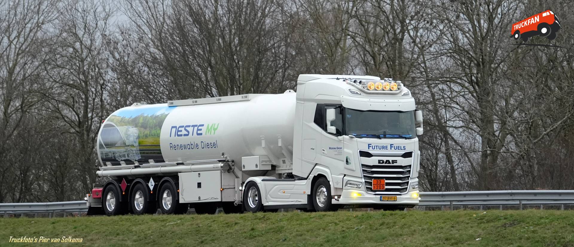 DAF XG vrachtwagen van Wiersma Groep