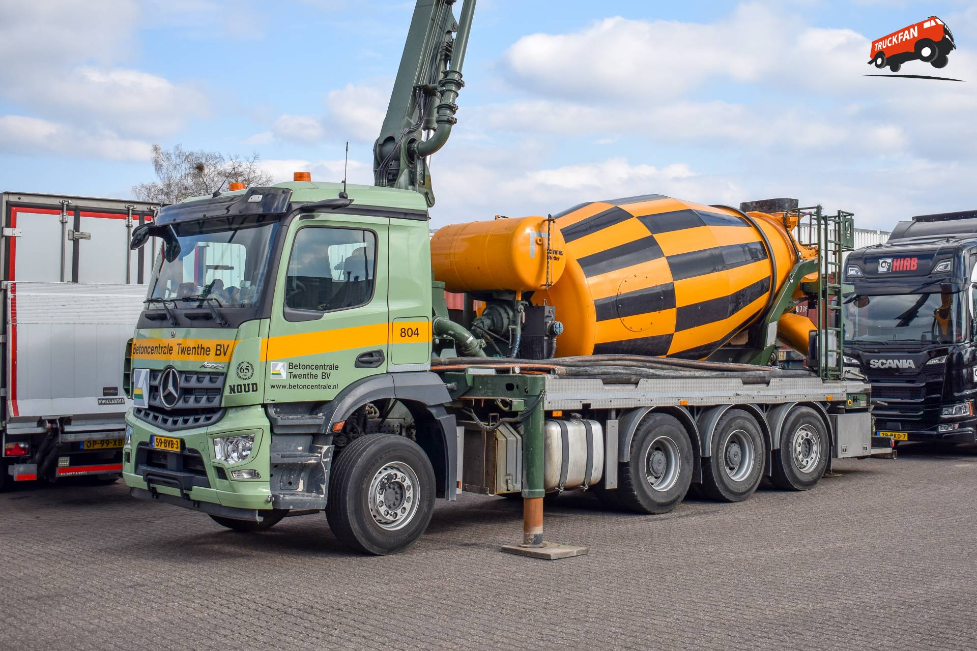Mercedes Benz Arocs Betoncentrale Twenthe BV