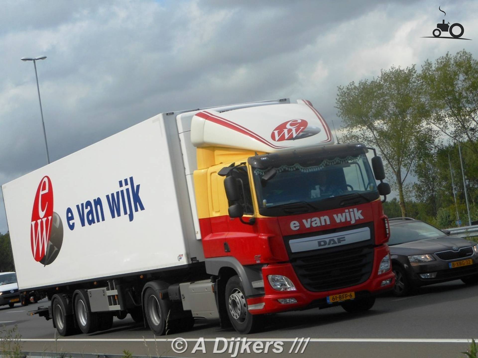 Foto DAF CF Euro 6 van E. van Wijk Logistics B.V. TruckFan