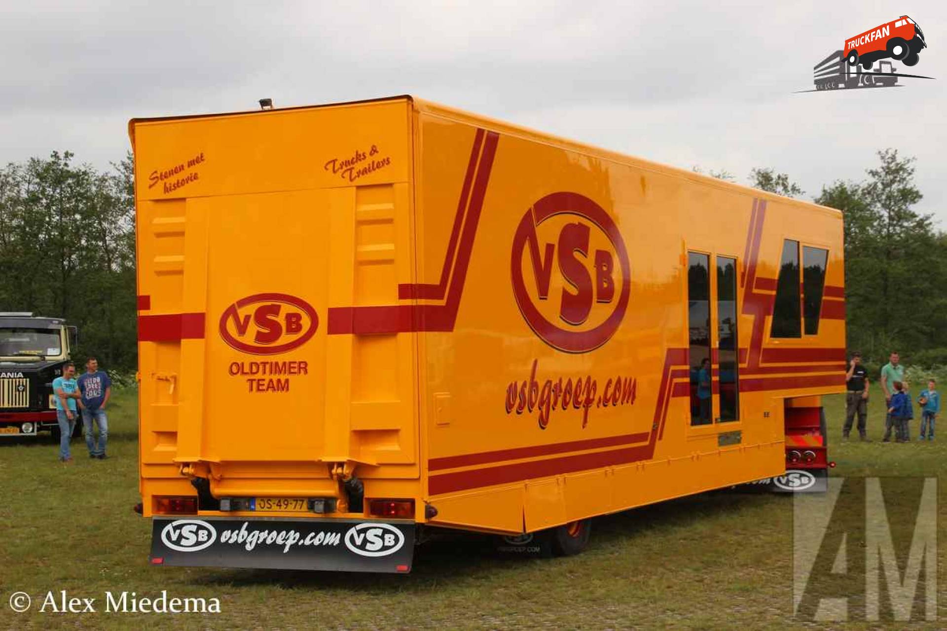 DAF oplegger