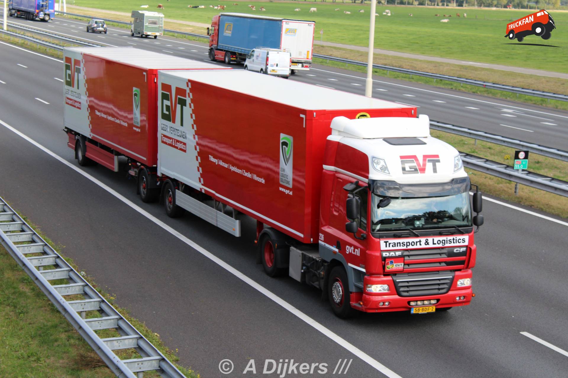 Foto DAF CF85 Van Gebr. Versteijnen Transport & Logistics B.V., GVT ...