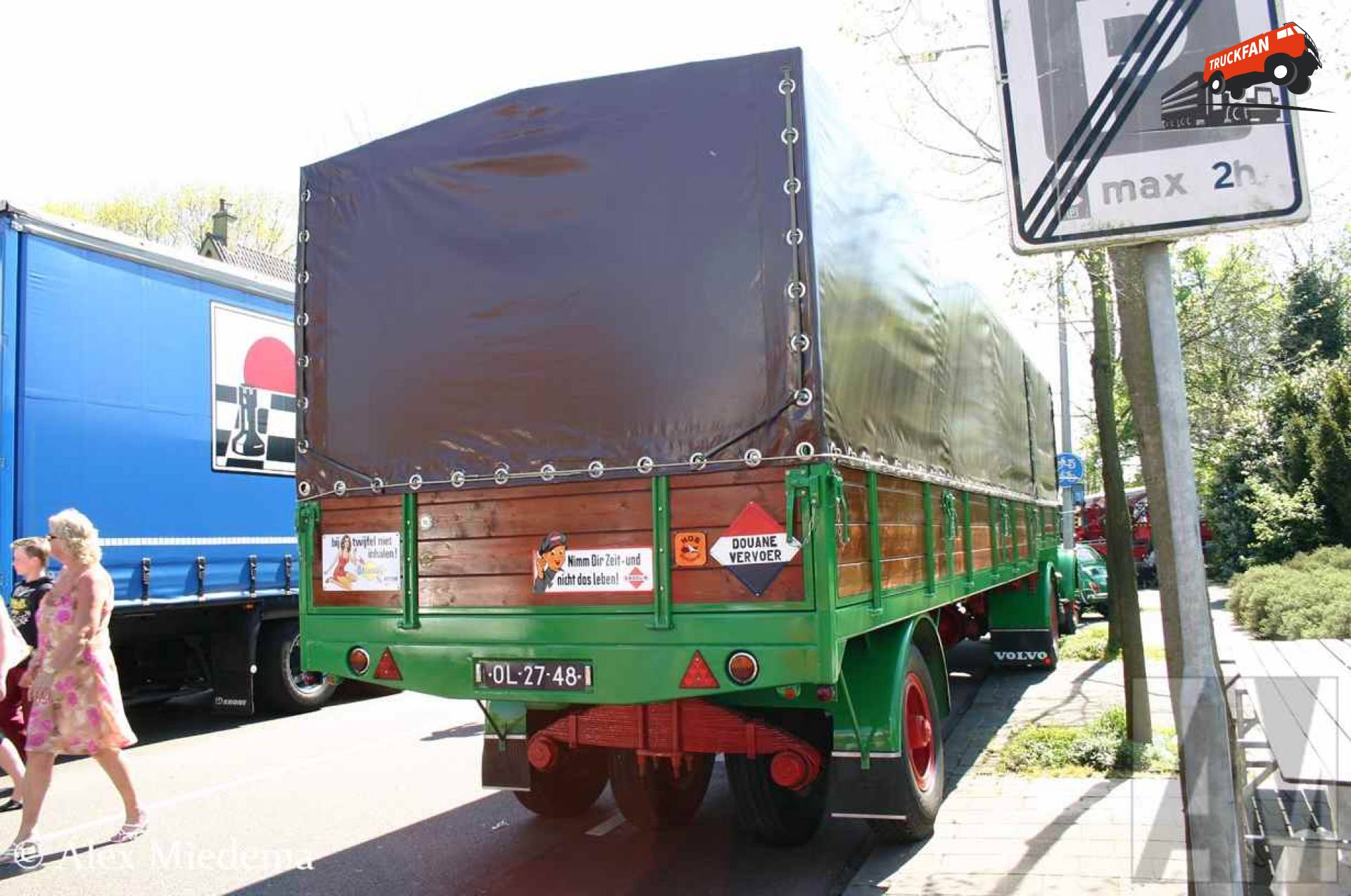 DAF oplegger