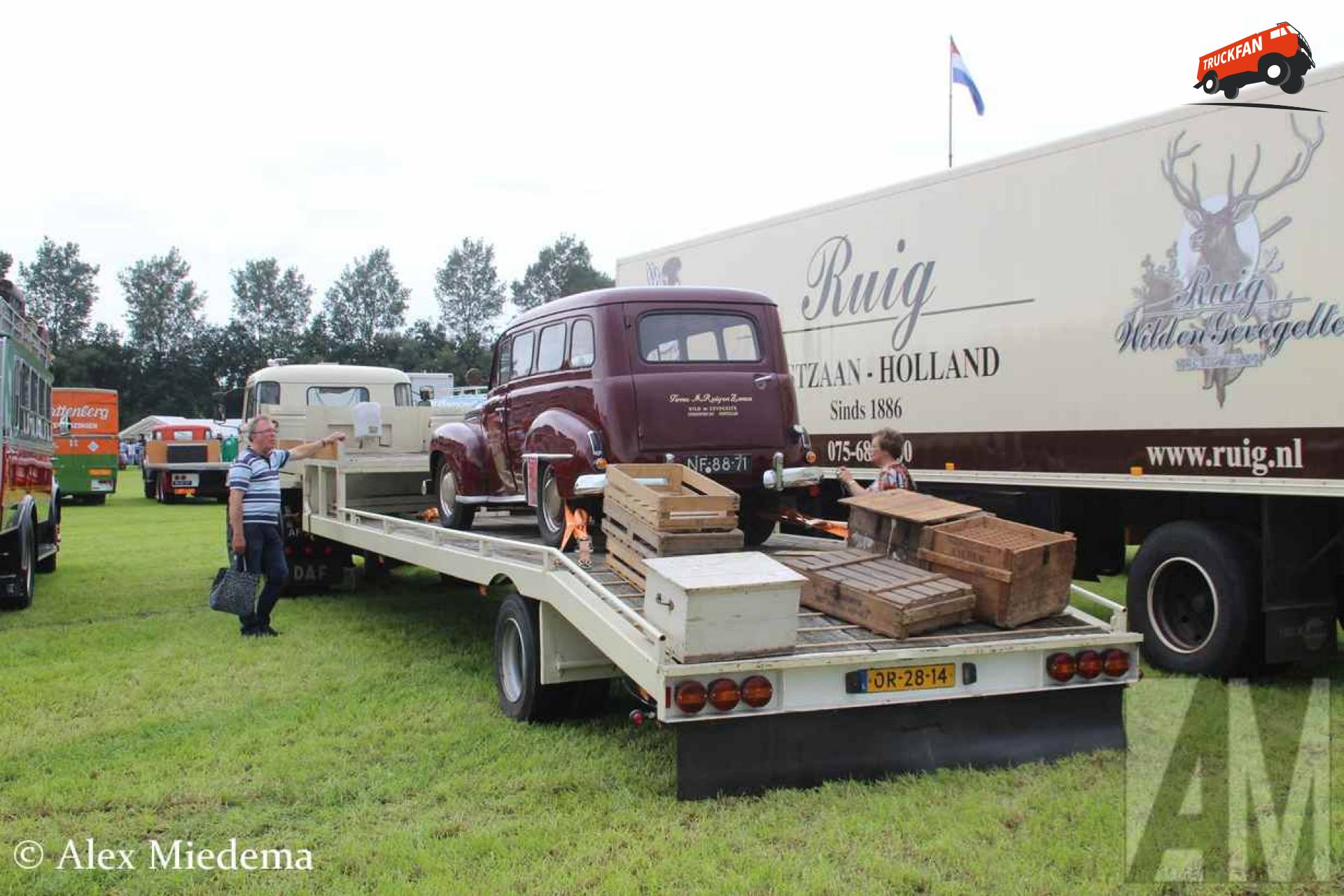 DAF oplegger