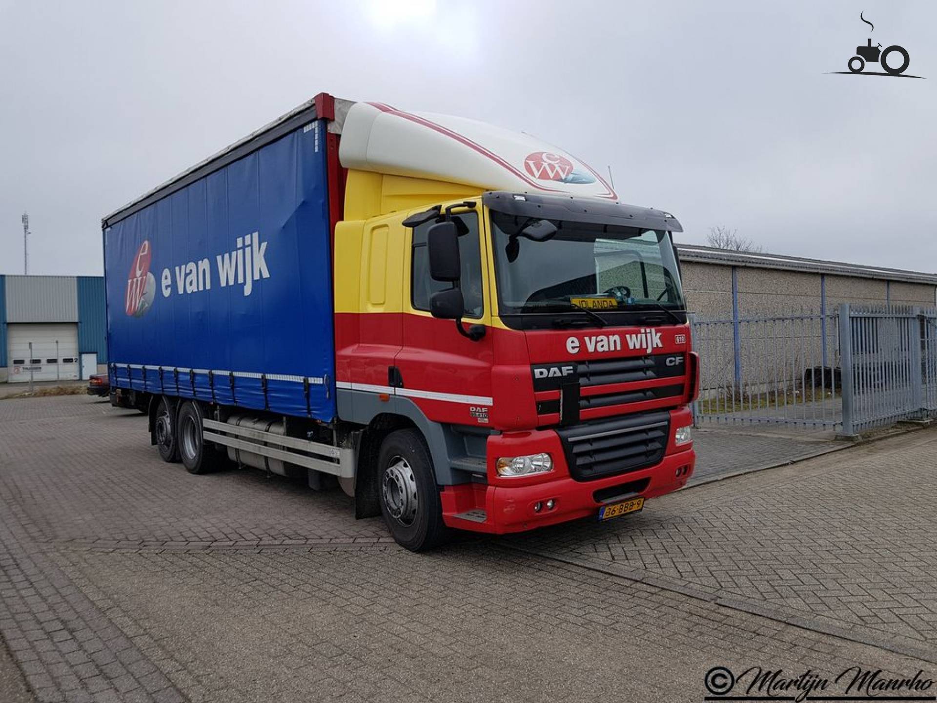 Foto DAF CF van E. van Wijk Logistics B.V. TruckFan