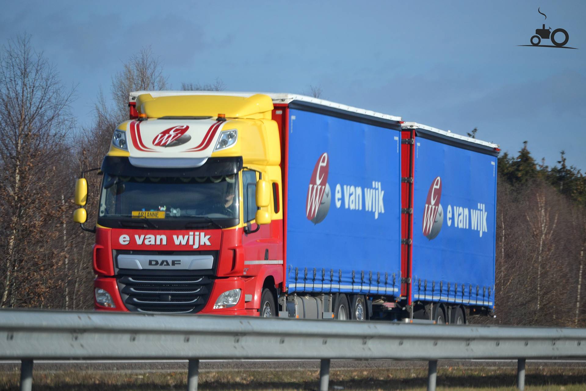 Foto DAF CF Euro 6 van E. van Wijk Logistics B.V. TruckFan