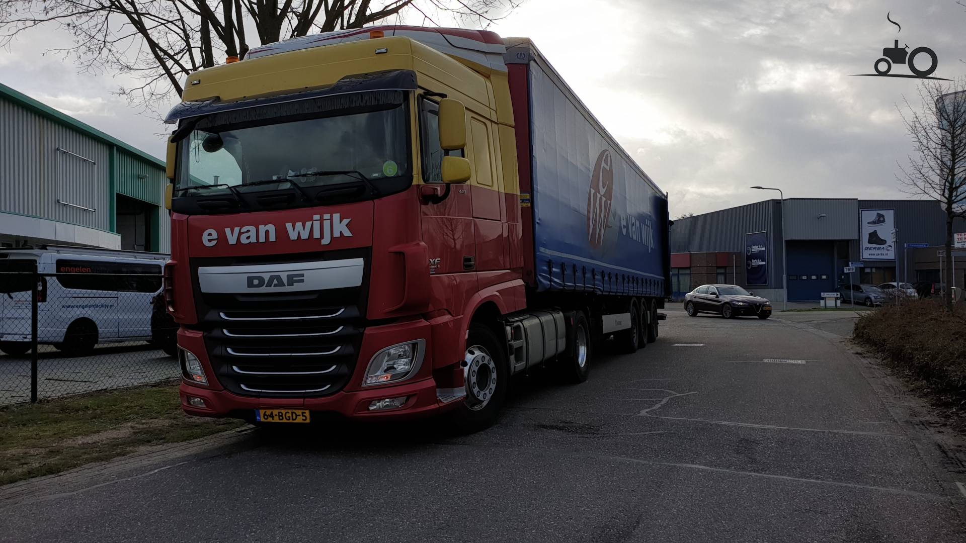 Foto DAF XF Euro 6 van E. van Wijk Logistics B.V. TruckFan