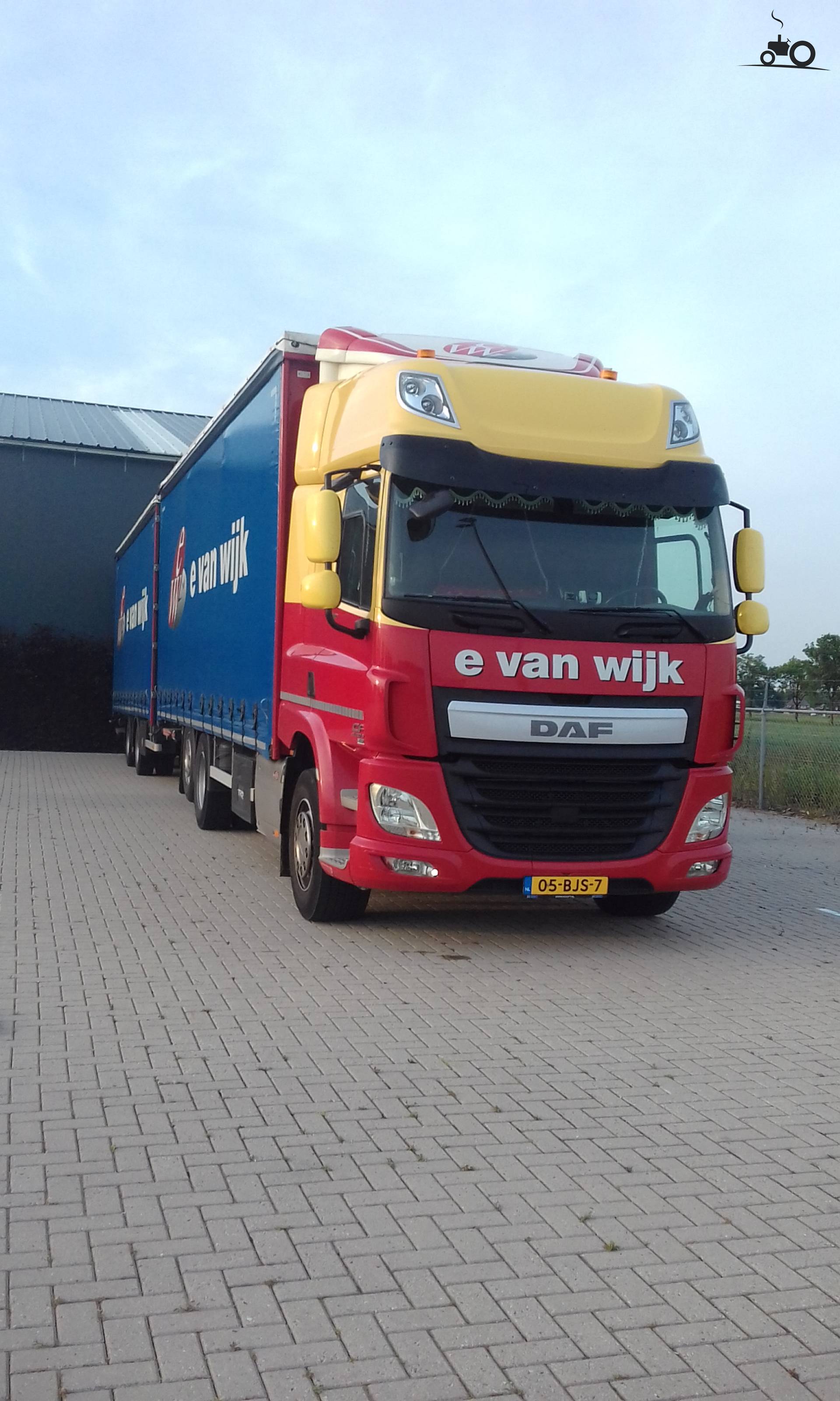 Foto DAF CF van E. van Wijk Logistics B.V. TruckFan