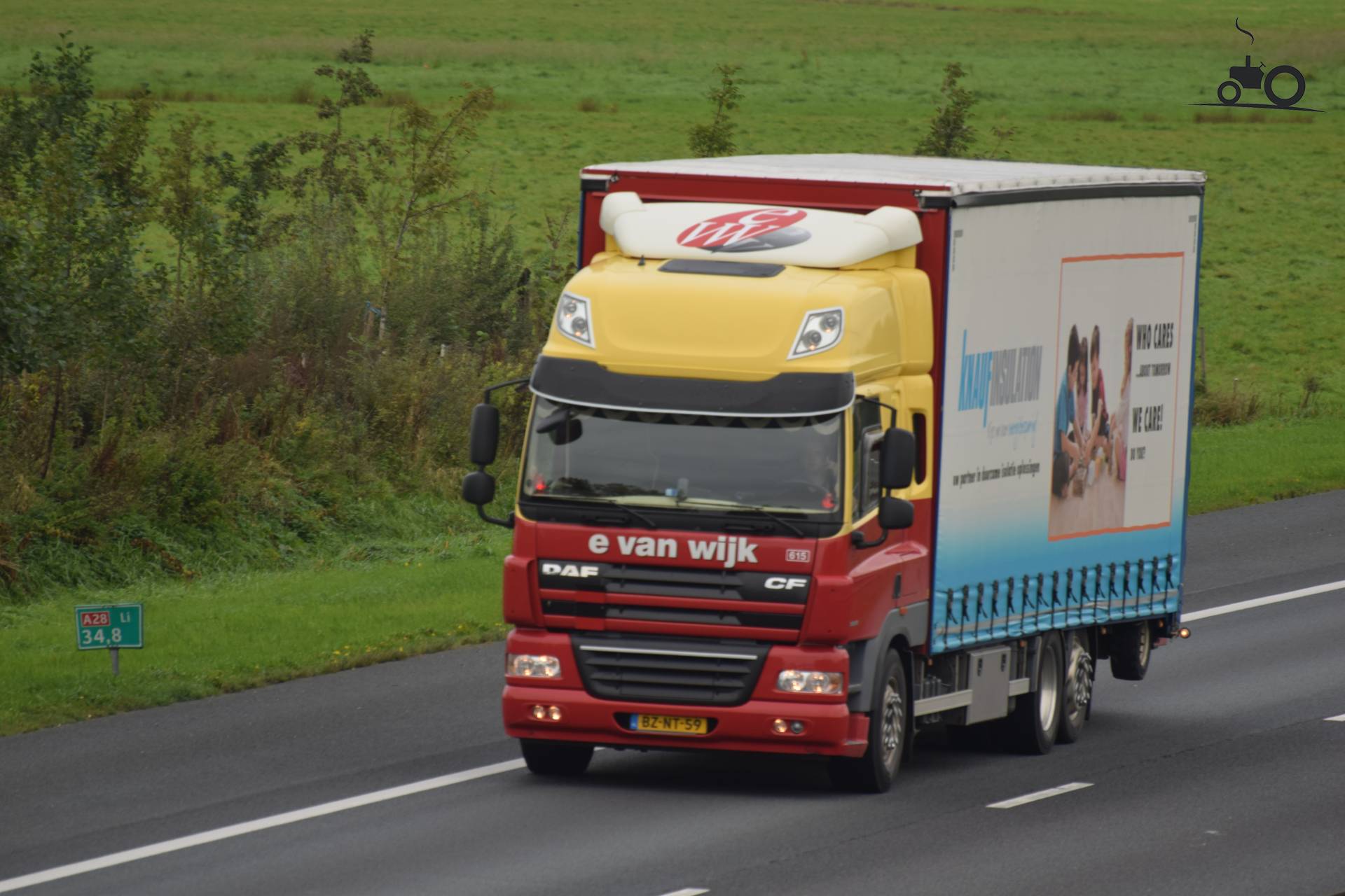 Foto DAF CF serie van E. van Wijk Logistics B.V. TruckFan