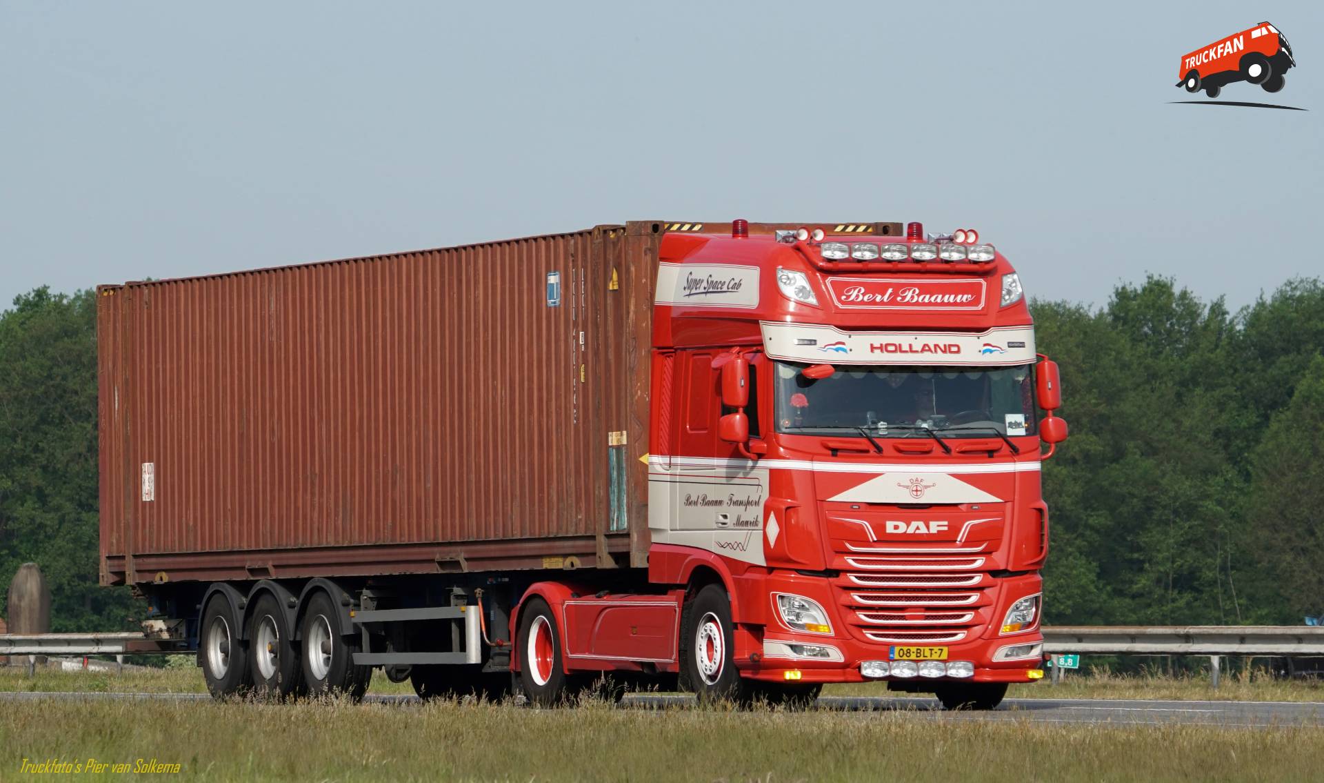 Foto Daf Xf Euro Van Bert Baauw Transport Truckfan