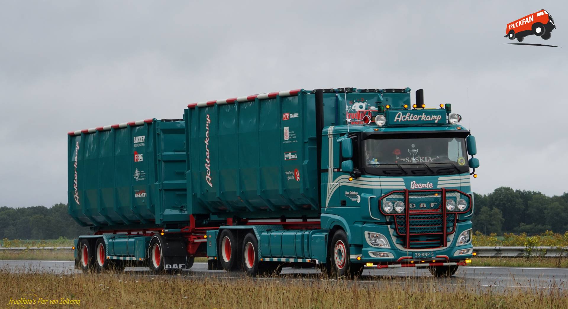 Foto DAF XF Euro 6 van Bennie Achterkamp Transport TruckFan