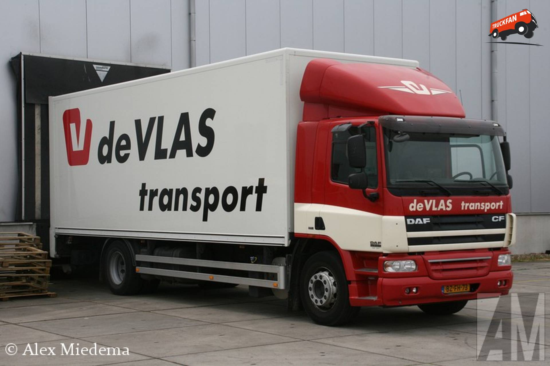 Foto DAF CF75 Van De Vlas Transport B.V. - TruckFan