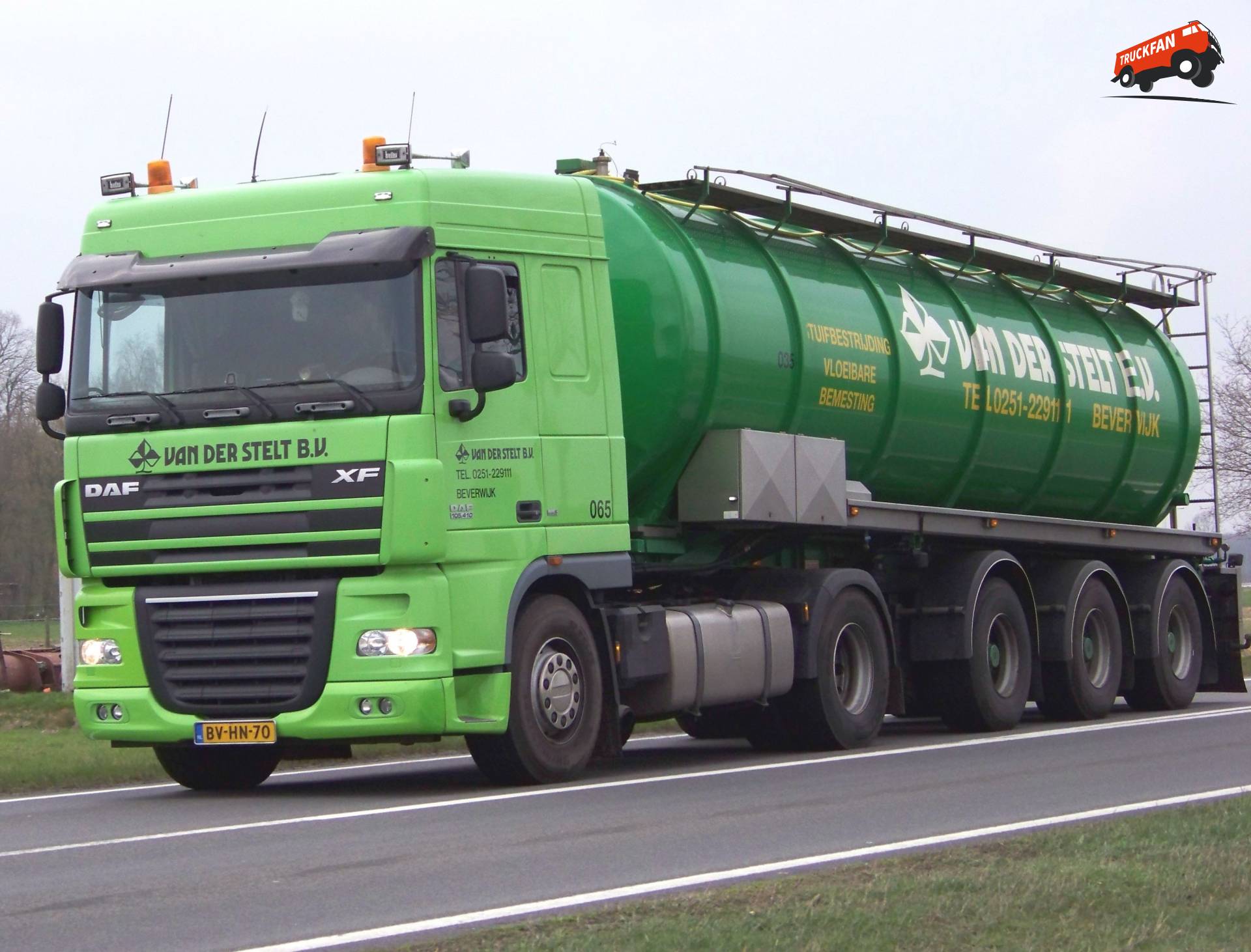 Foto Daf Xf105 Van Van Der Stelt Bv Truckfan