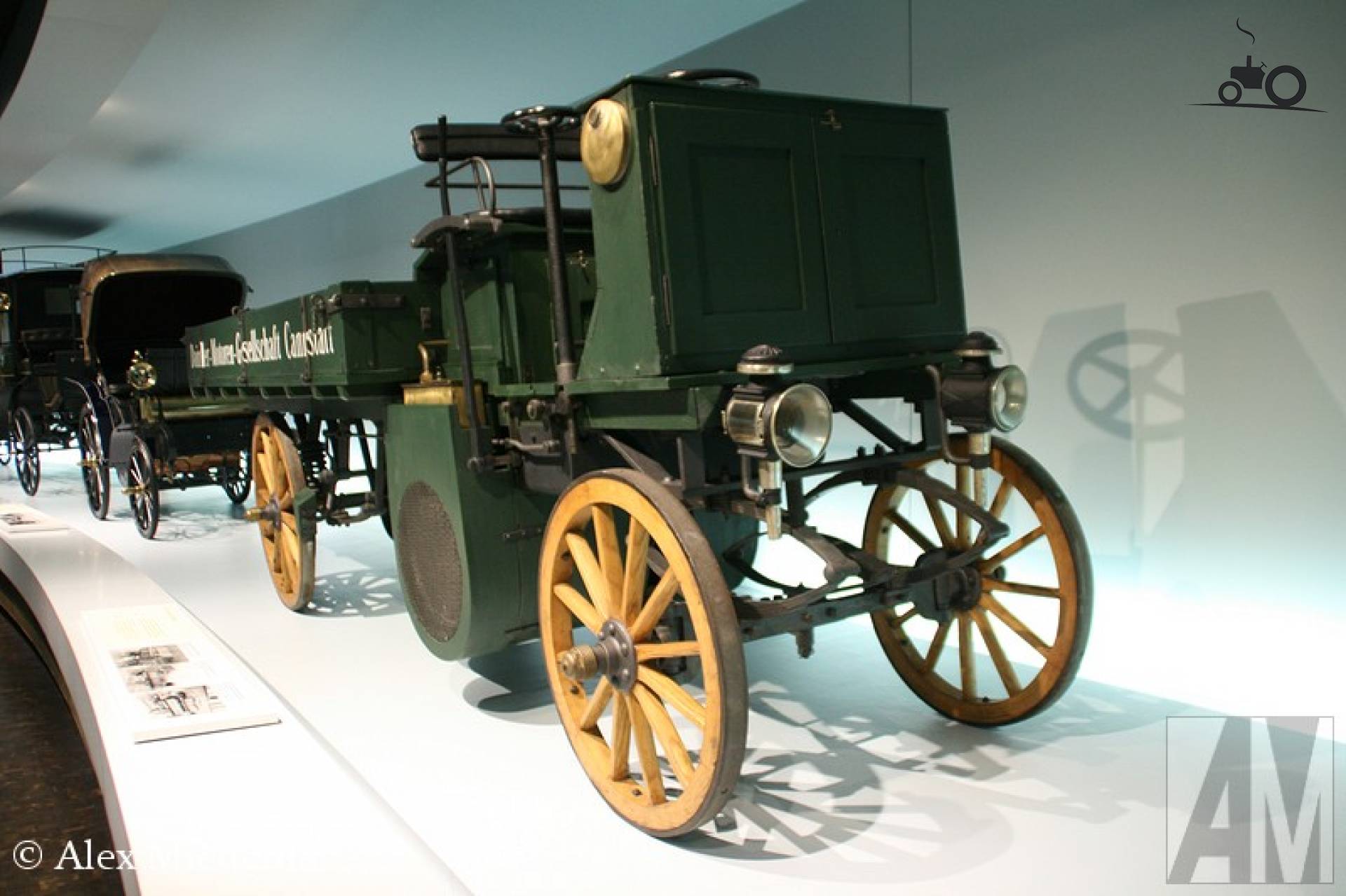 Foto Daimler Motor Lastwagen Van Mercedes Benz Museum