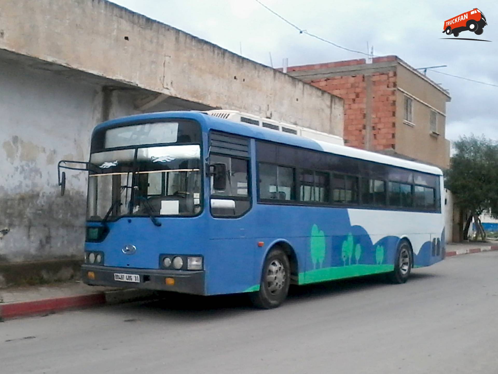 Hyundai AeroCity Bus gespot in Algerije in 2019