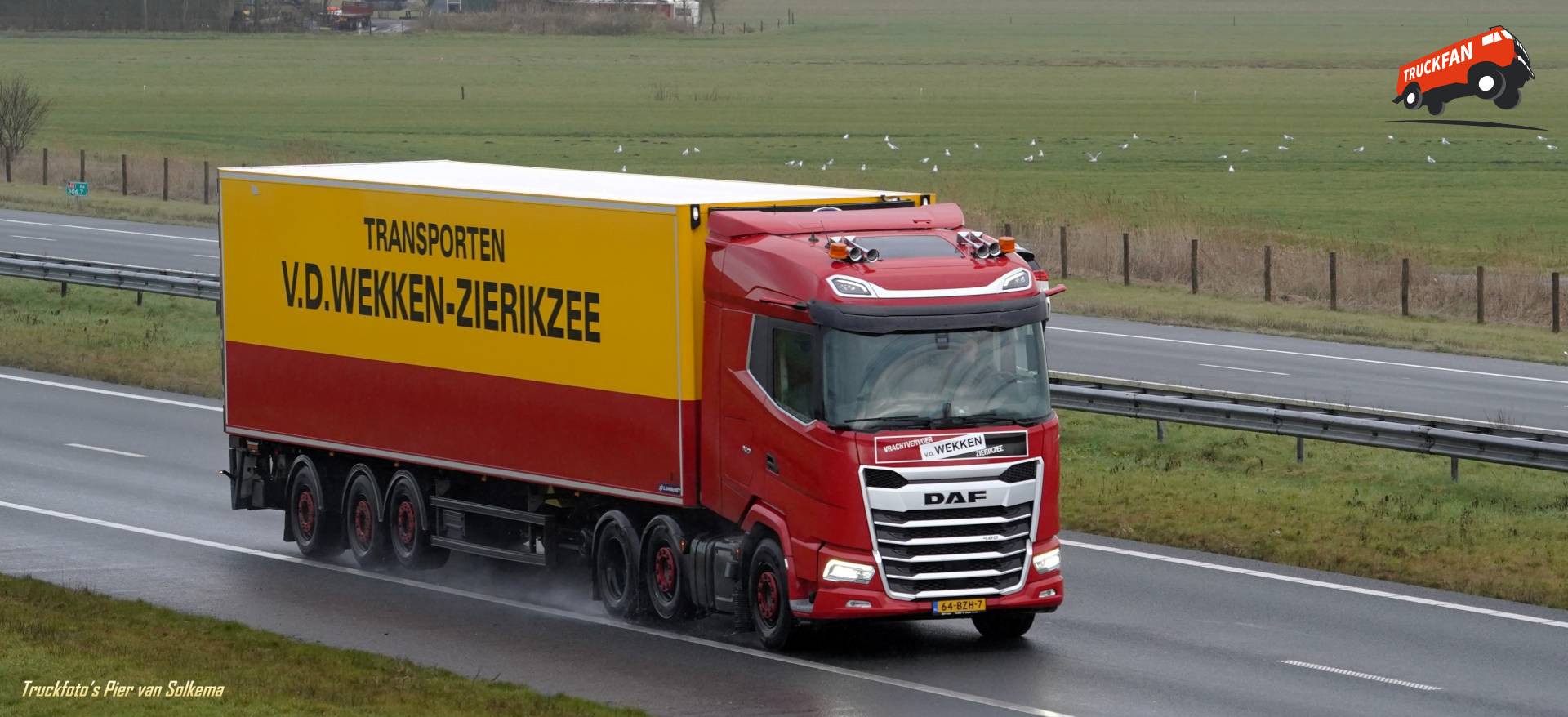 DAF XG truck van Bedrijf van der Wekken