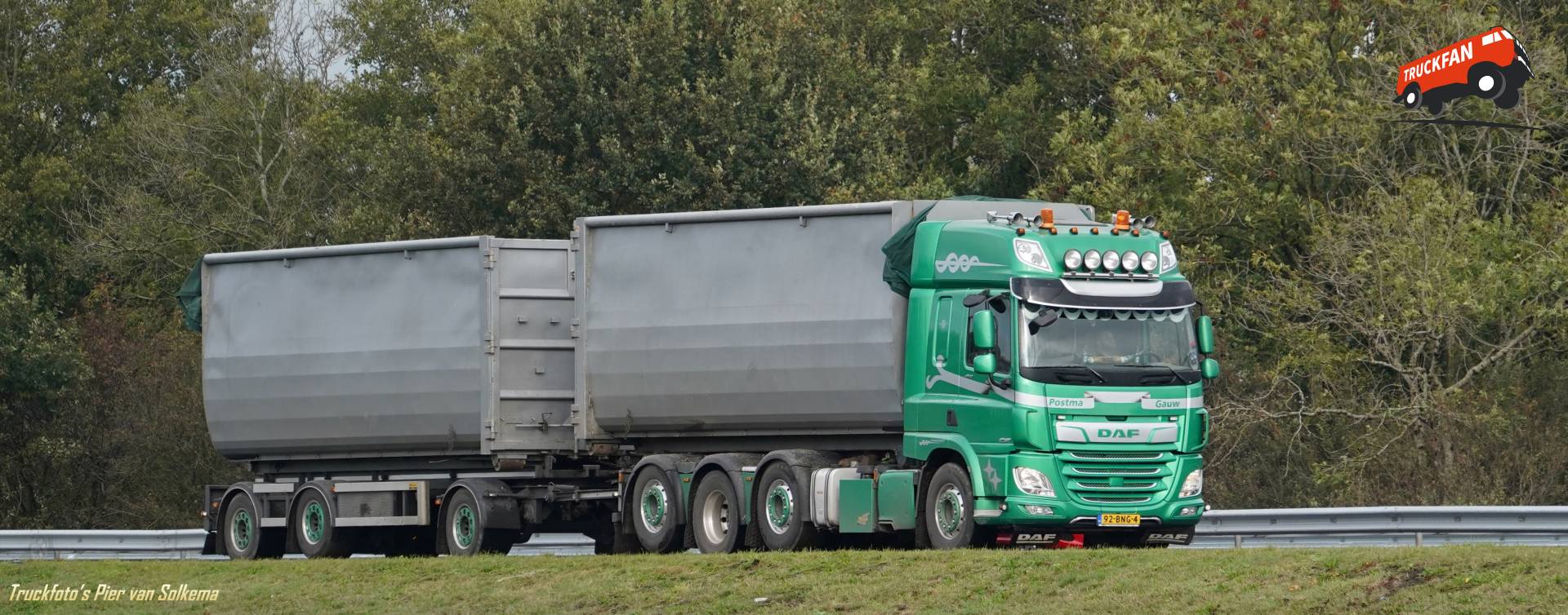 DAF CF truck van Bedrijf Postma