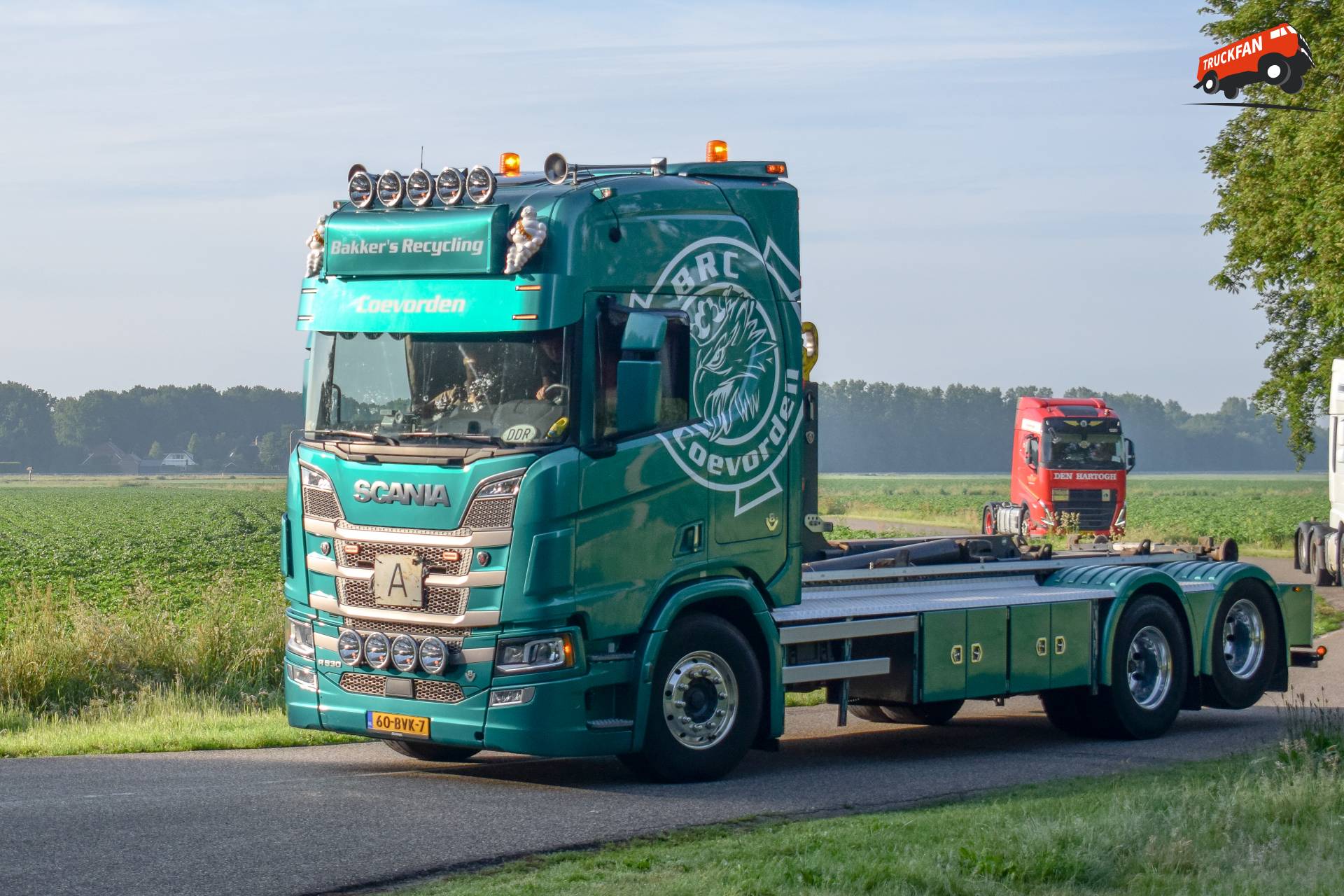 Scania R530 bij Konvooi Kasteeltruckersdag Coevorden 2025