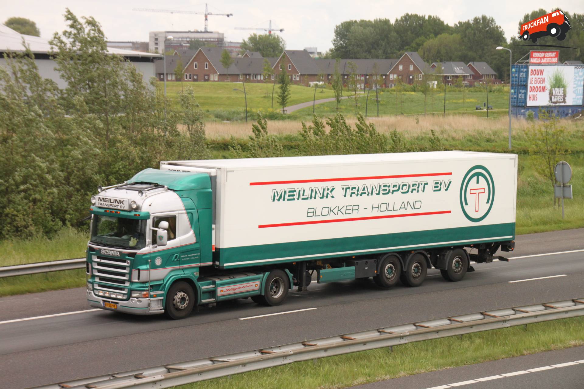 Scania R380 vrachtwagen van Meilink Transport op 12 mei 2014