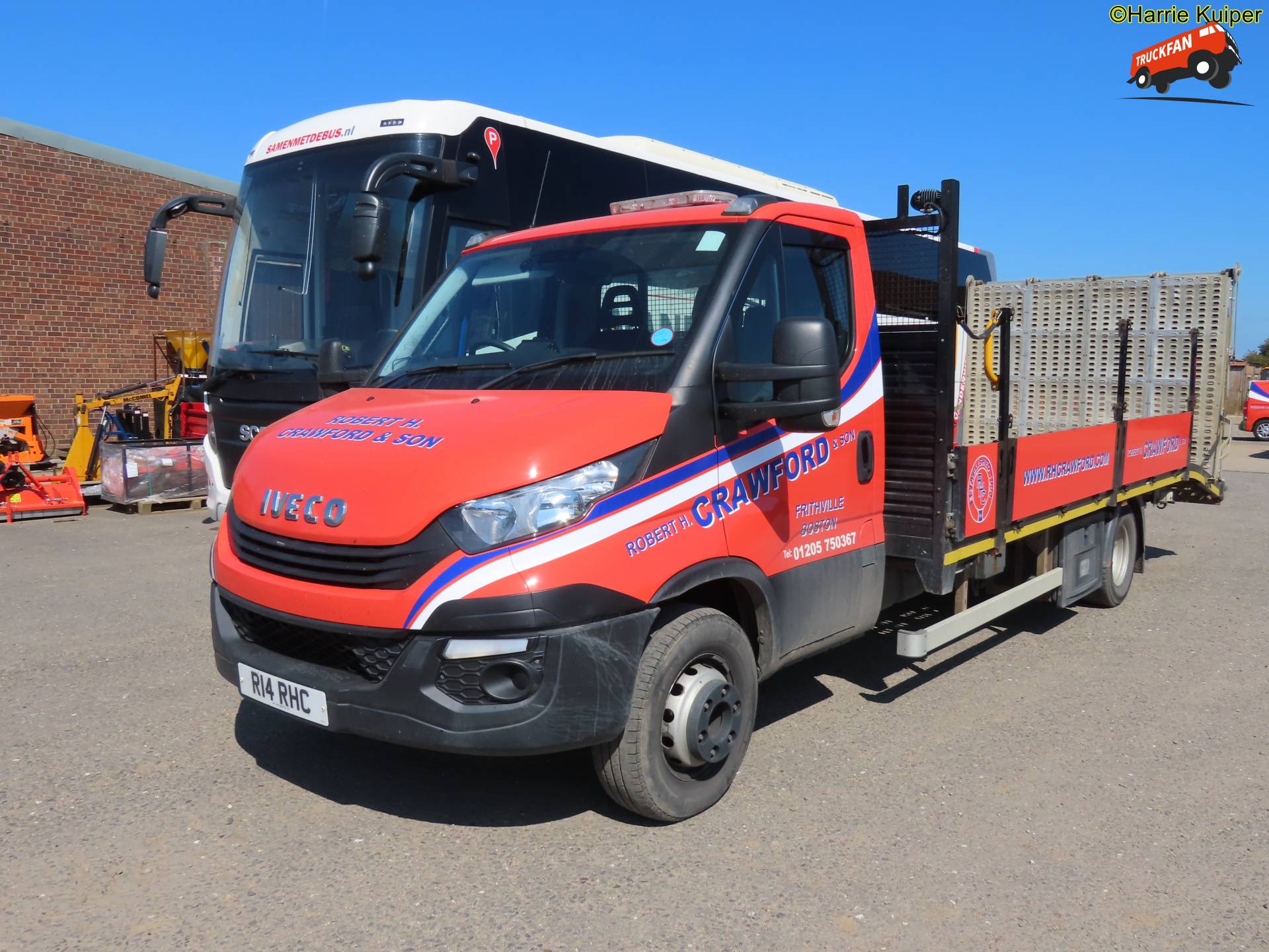 Iveco Daily truck in Engeland 2024