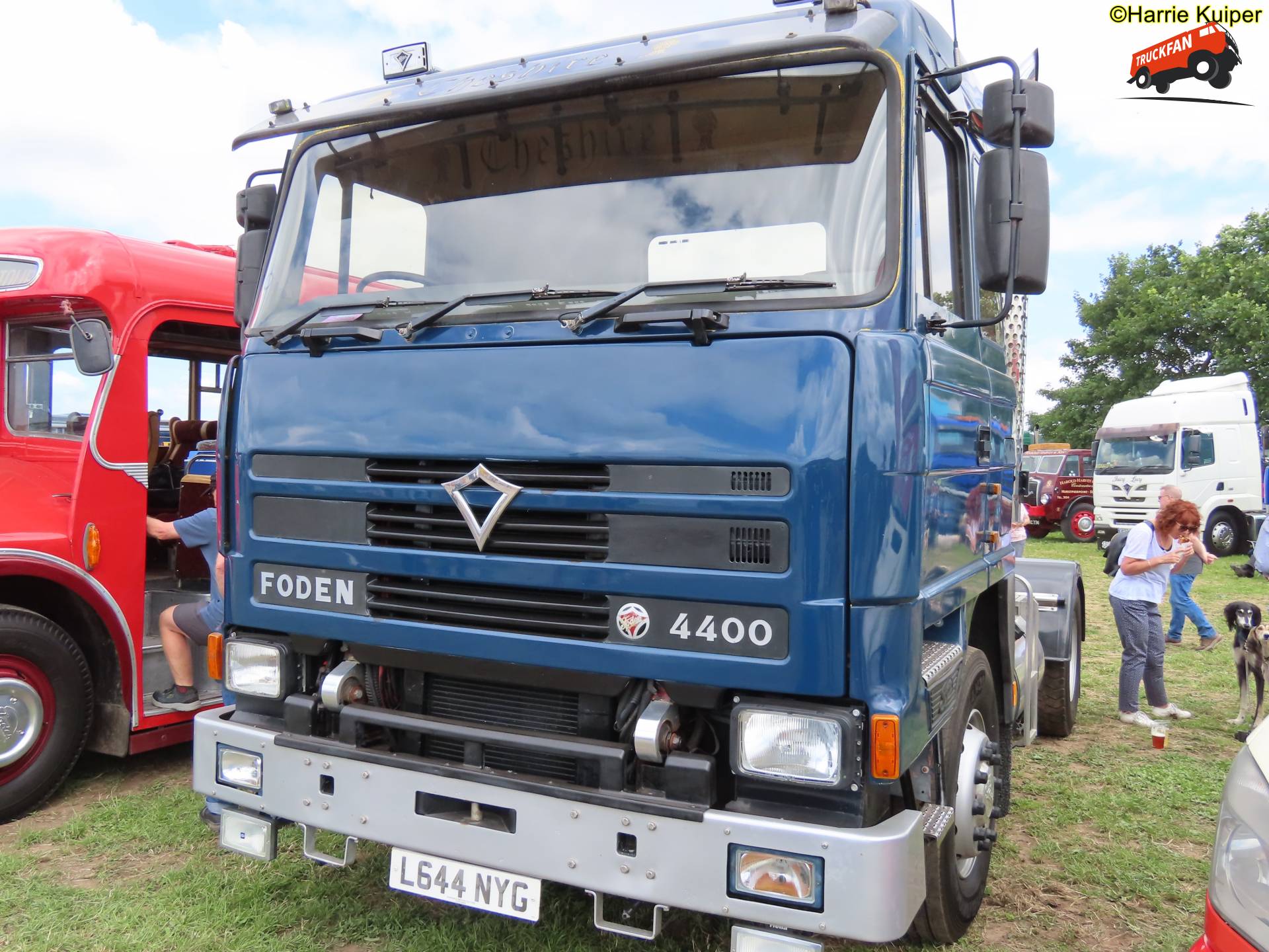 Prachtige Foden 4400 op de Kelsall Steam & Vintage Rally 2024