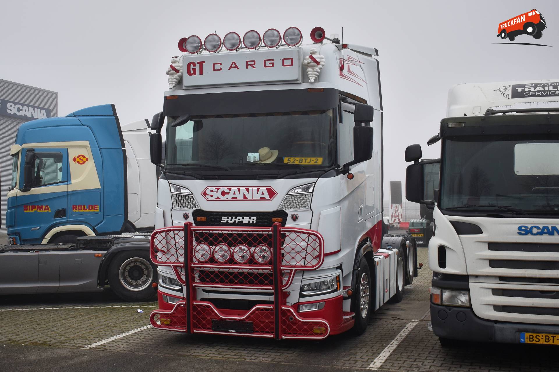 Scania NG500S GT Cargo Kropswolde bij Scania Emmen . .