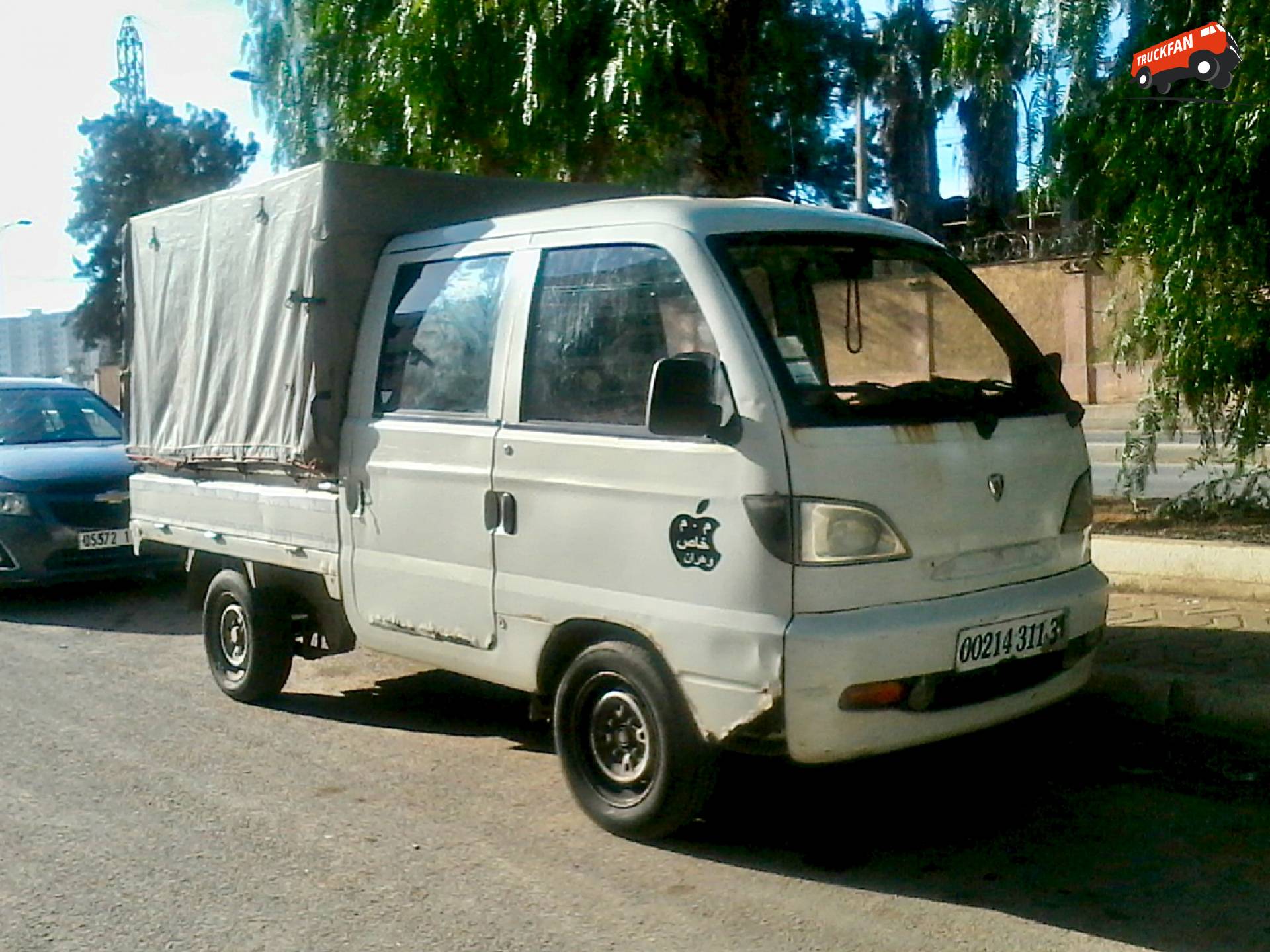 Hafei Double Cab Truck op Algerijnse Wegen in 2019