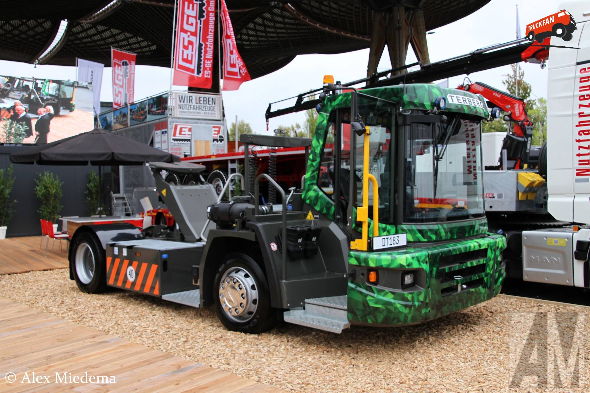 Terberg DT183LE op de Messegelände Hannover tijdens IAA 2024