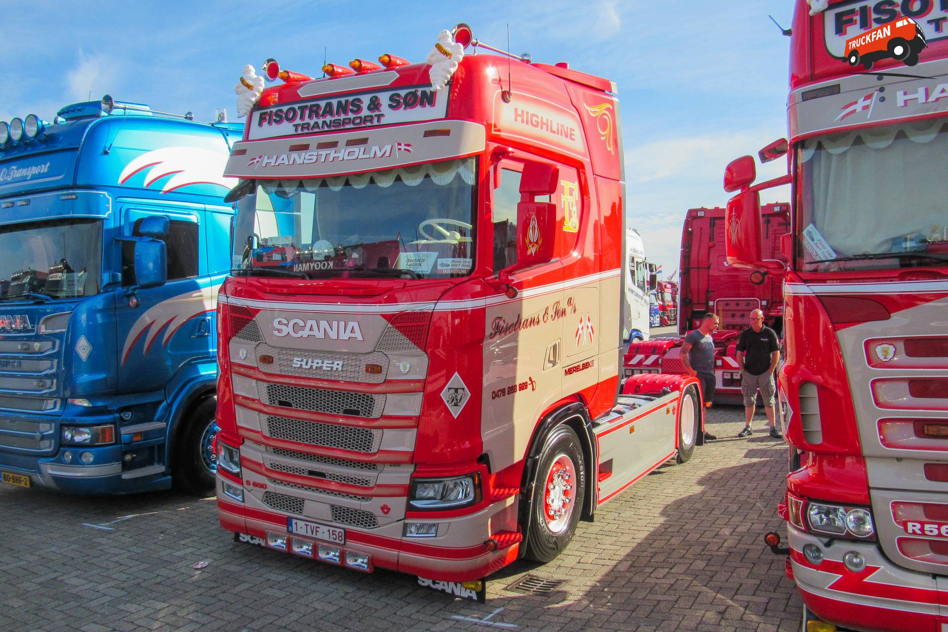 Scania S650NG Fisotrans en Son op Truckstarfestival Assen 2018