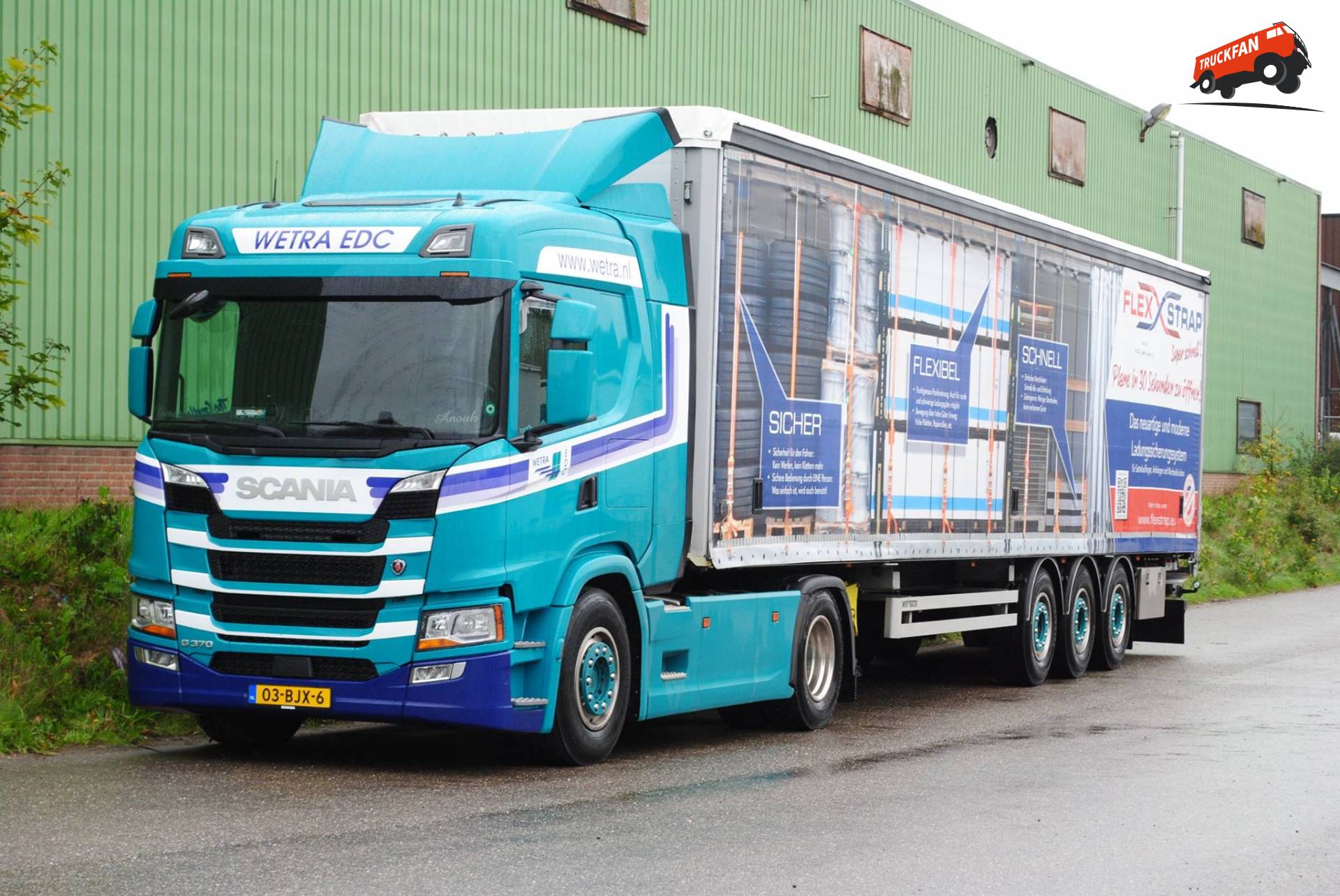 Foto Scania G370 (vrachtwagen) Van Wetra European Distribution Centre B.V.