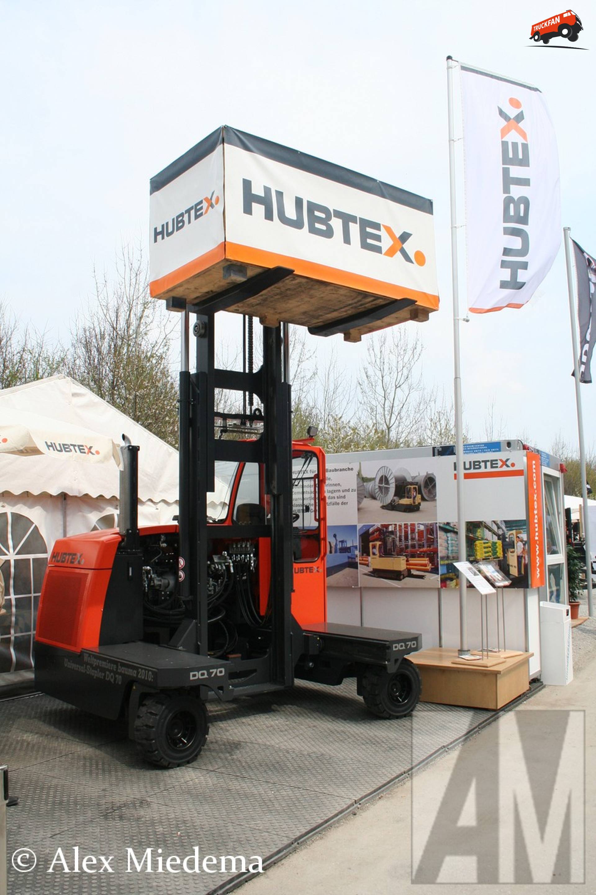 Hubtex zijlader