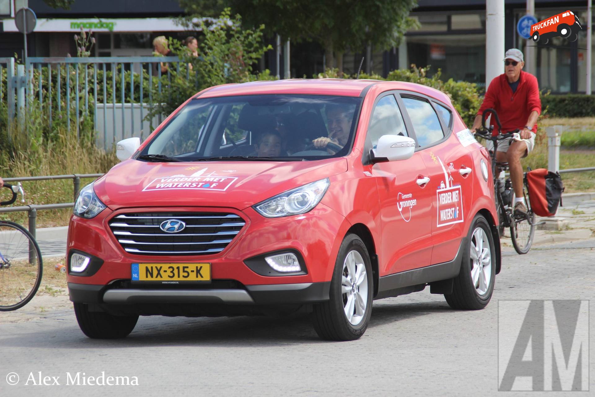 Foto Hyundai Tucson van Gemeente Groningen TruckFan