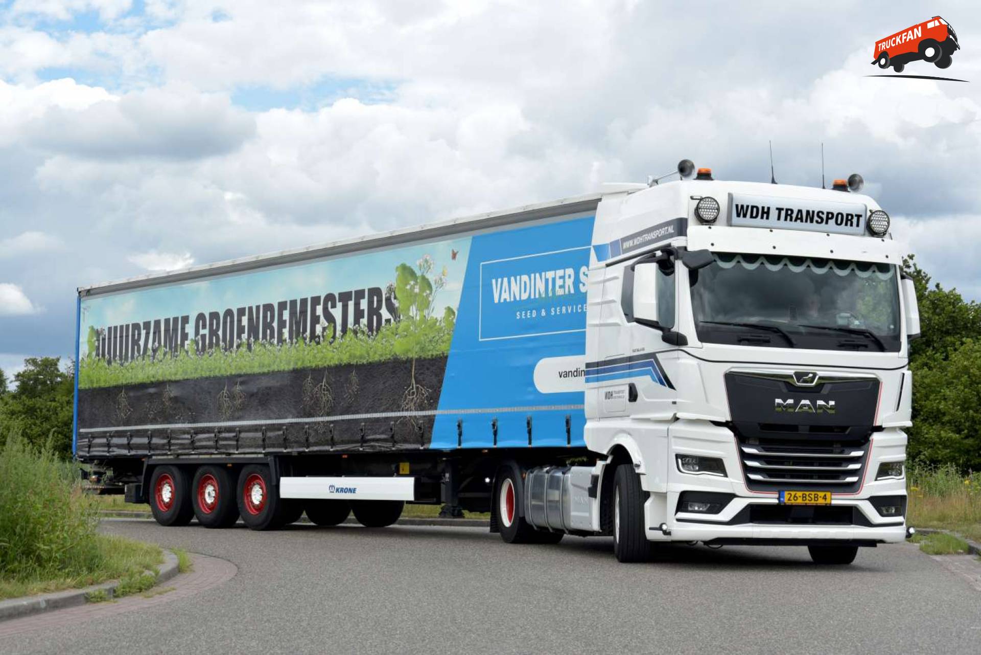 Foto Krone Oplegger Van Wdh Transport Truckfan