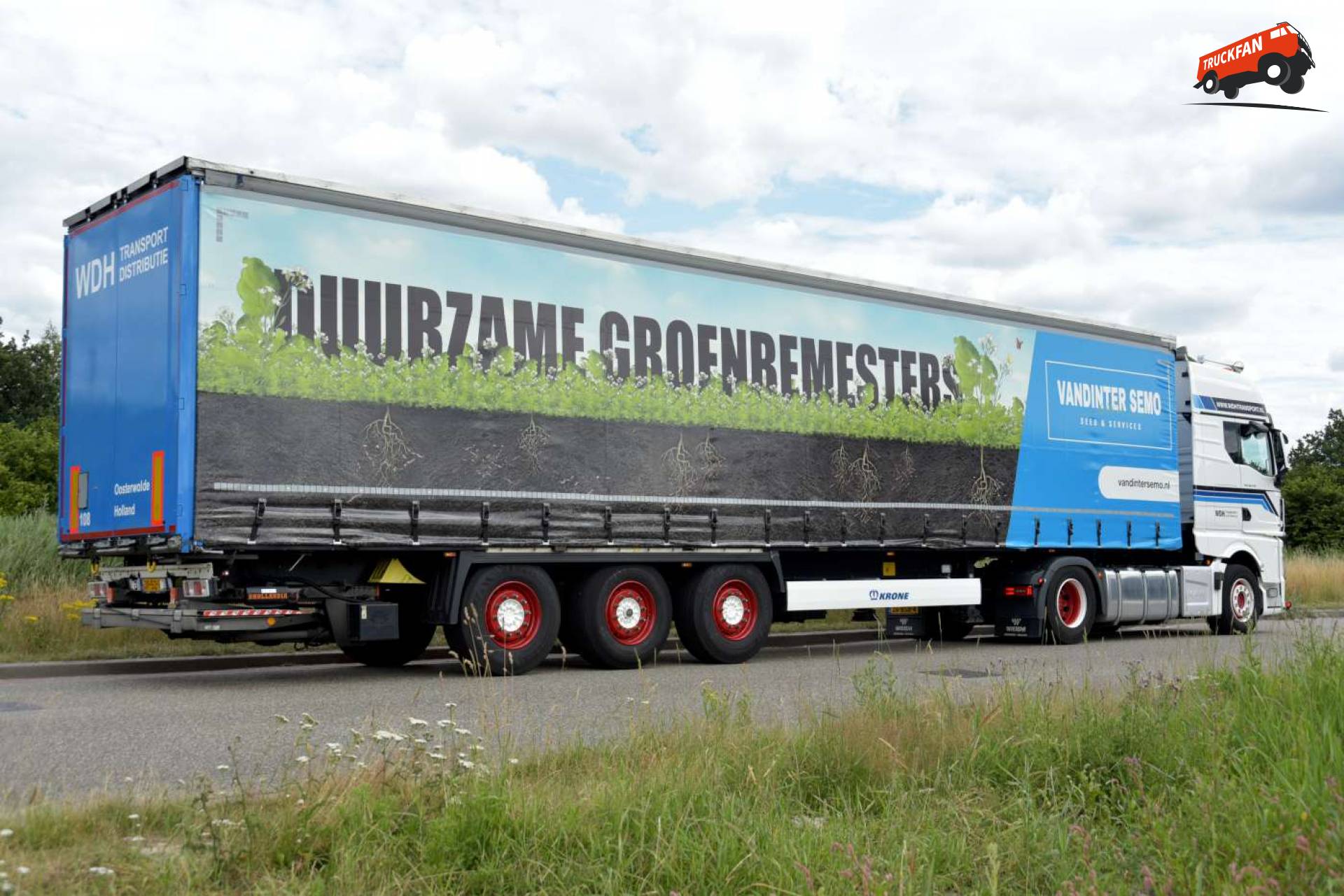 Foto Krone Oplegger Van Wdh Transport Truckfan