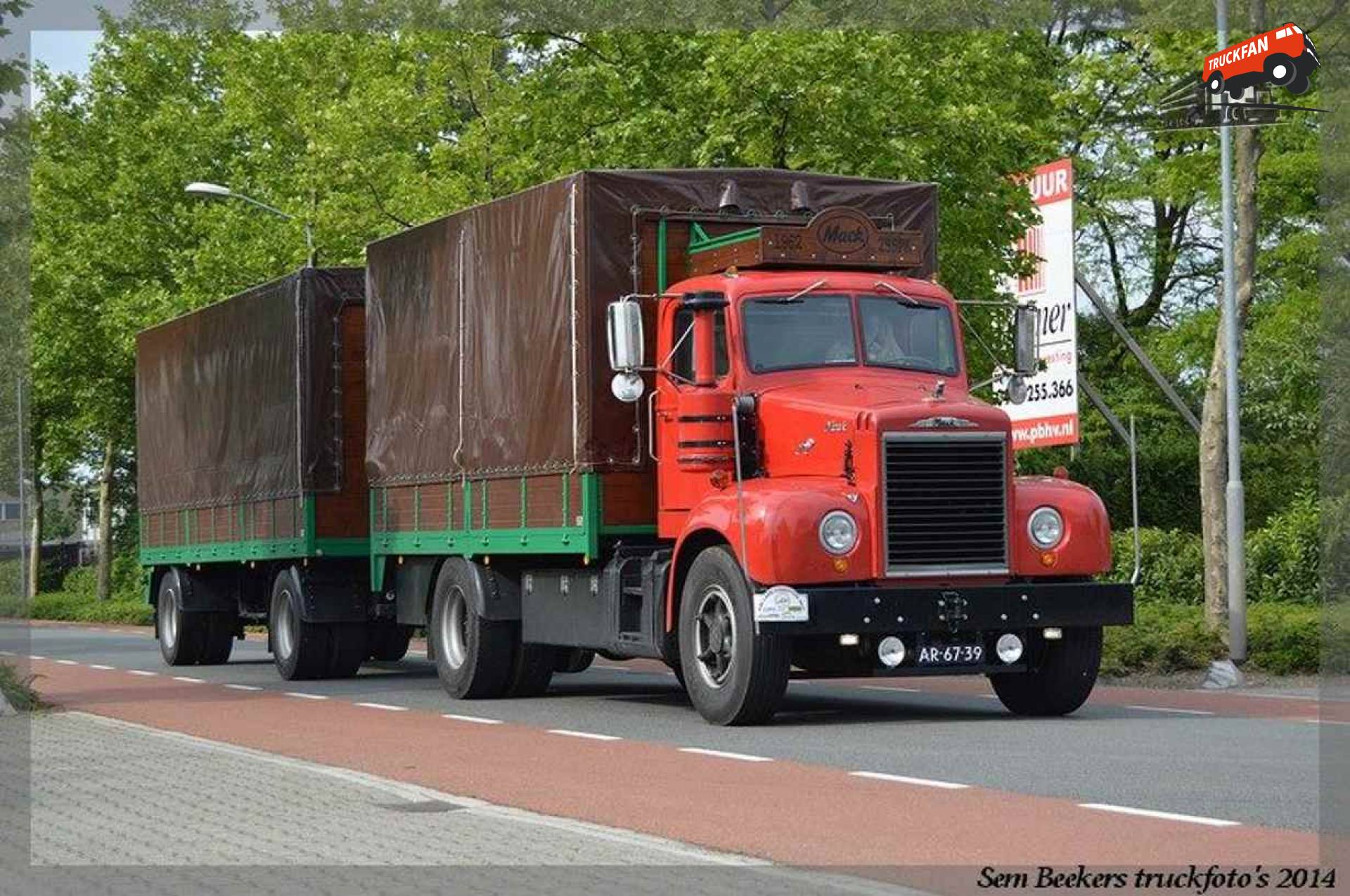 Foto Mack C600 Van C. Van Heezik Maarssen B.V.