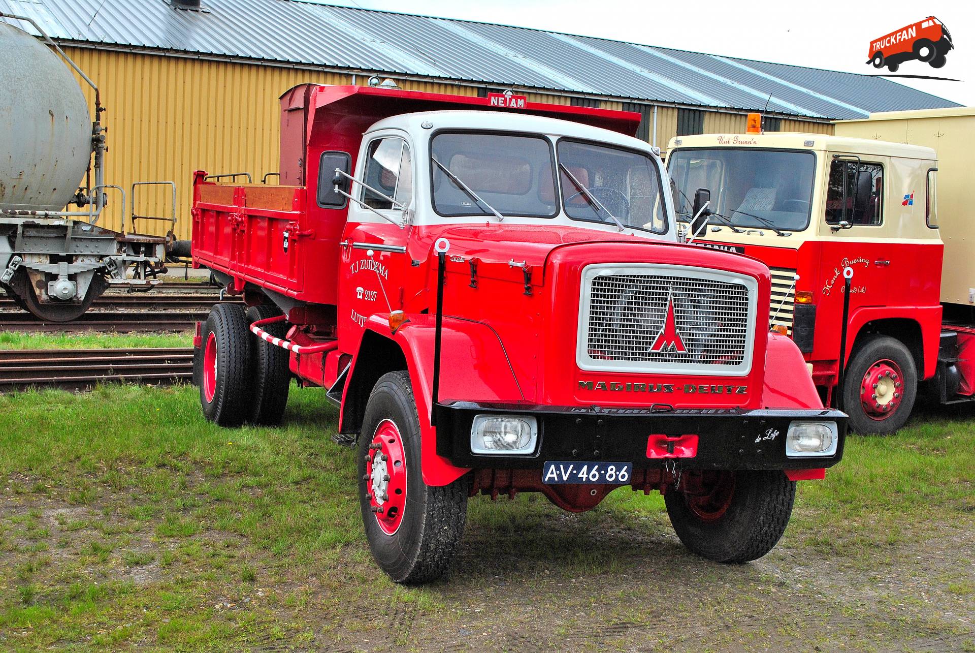 Foto Magirus Deutz Eckhauber 1st Gen Van Zuidema Transport B.V. - TruckFan