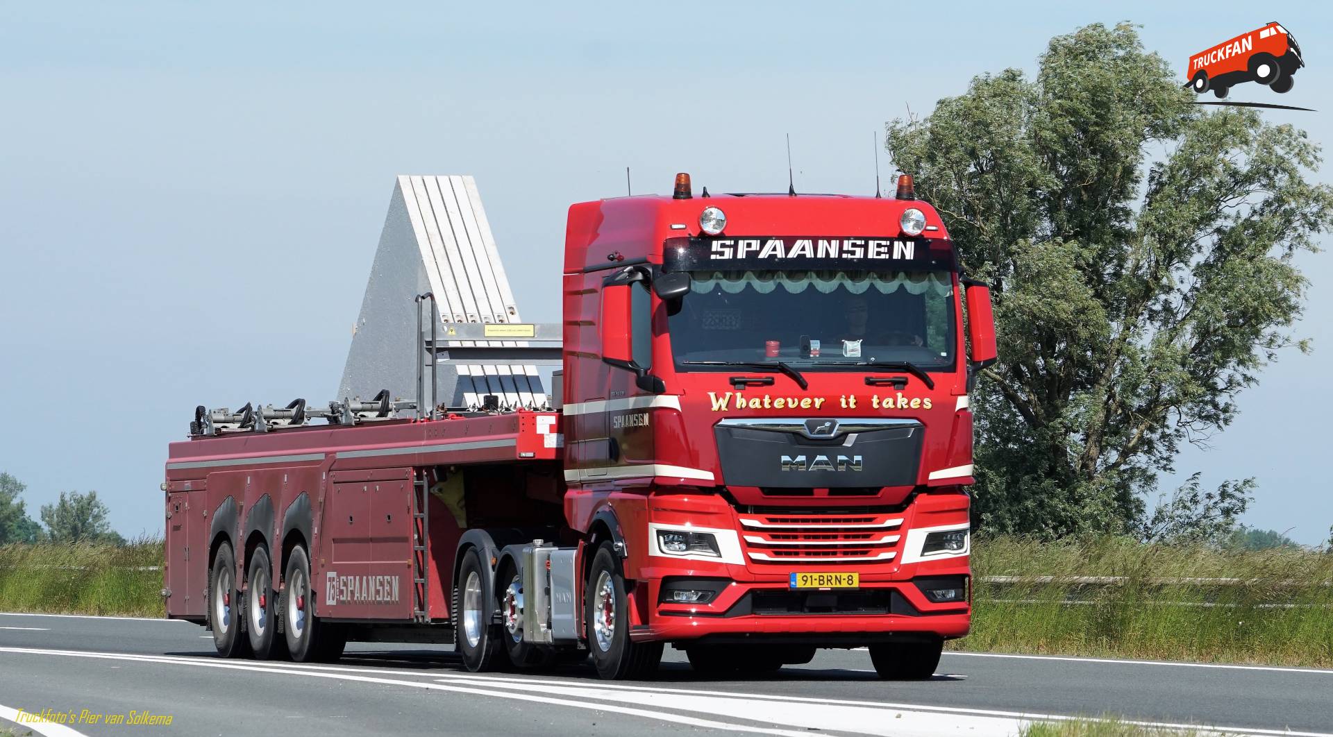 Foto MAN TGX Van Spaansen Grondstoffen En Logistiek B.V. - TruckFan