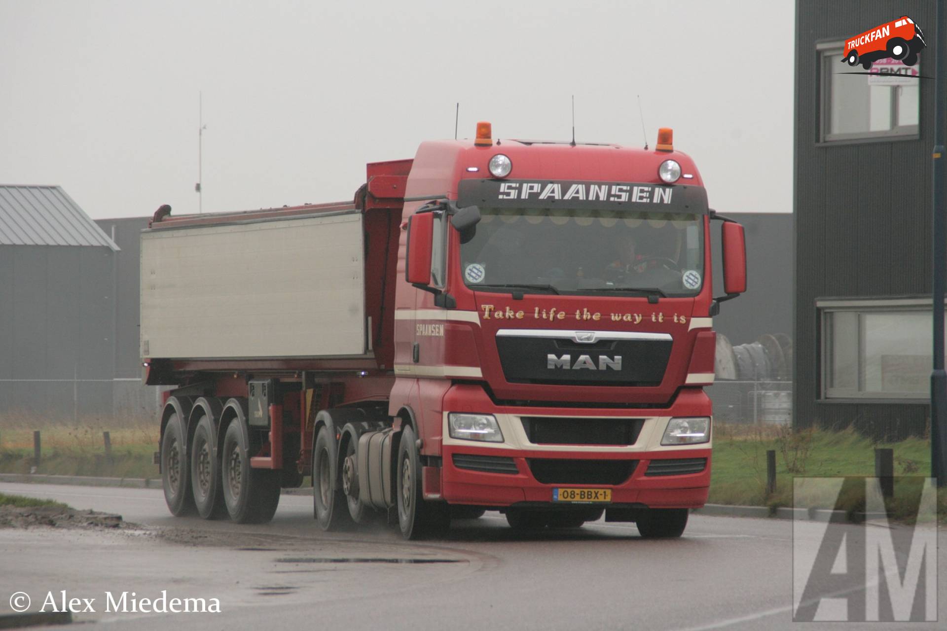 Foto MAN TGX 2nd Gen Van Spaansen Grondstoffen En Logistiek B.V. - TruckFan