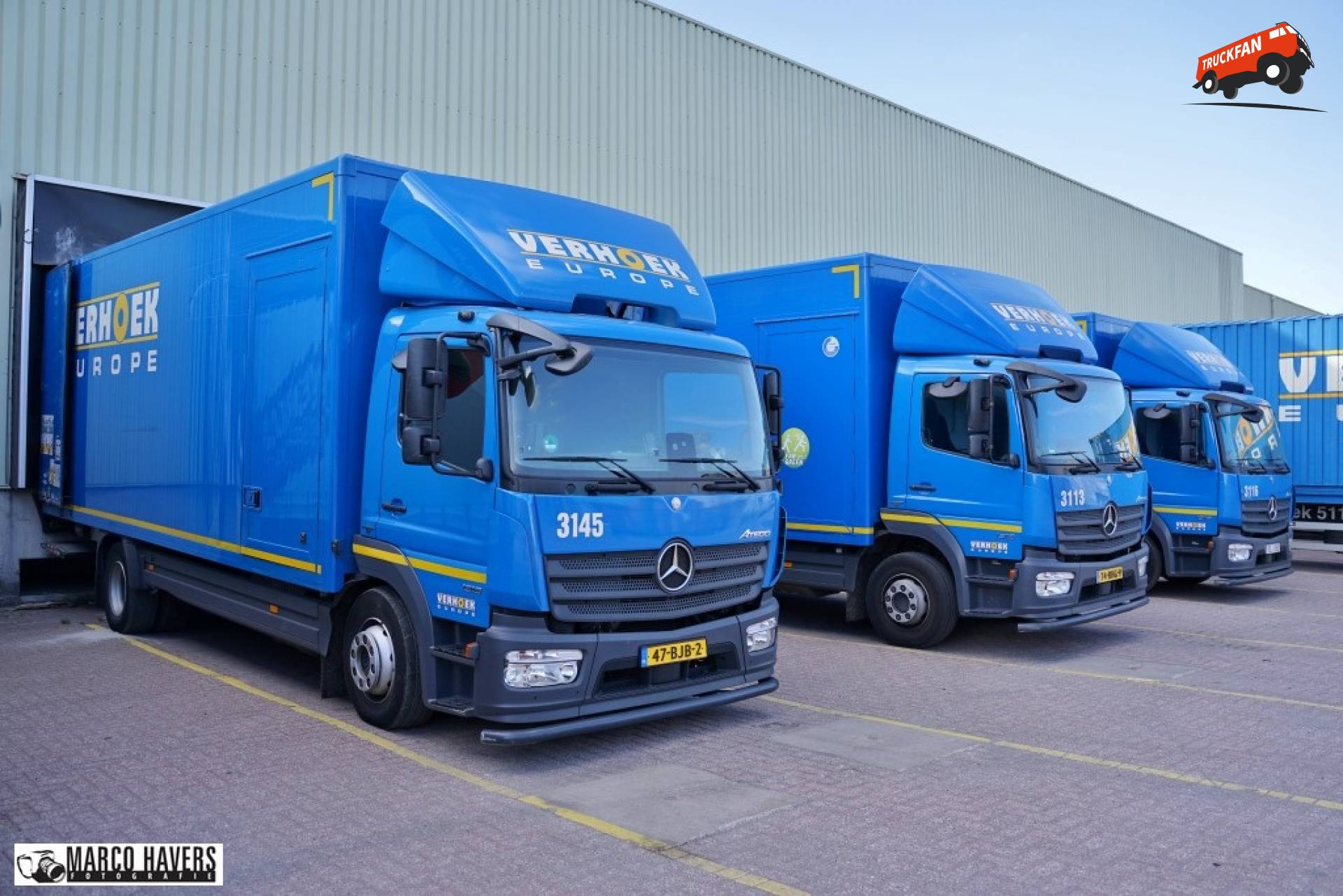 Foto Mercedes-Benz Atego van Verhoek Internationaal Transport B.V ...