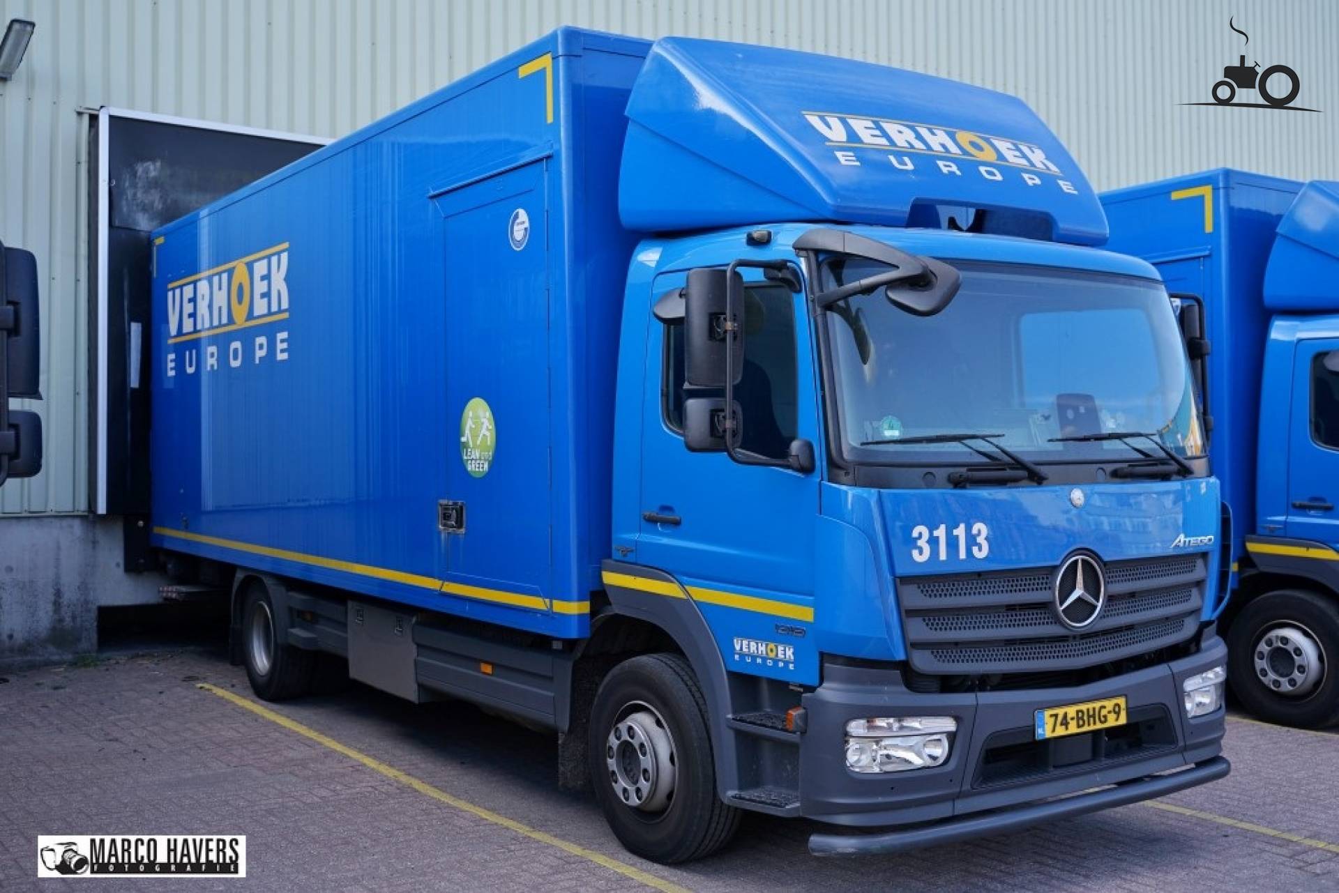 Foto Mercedes-Benz Atego van Verhoek Internationaal Transport B.V ...