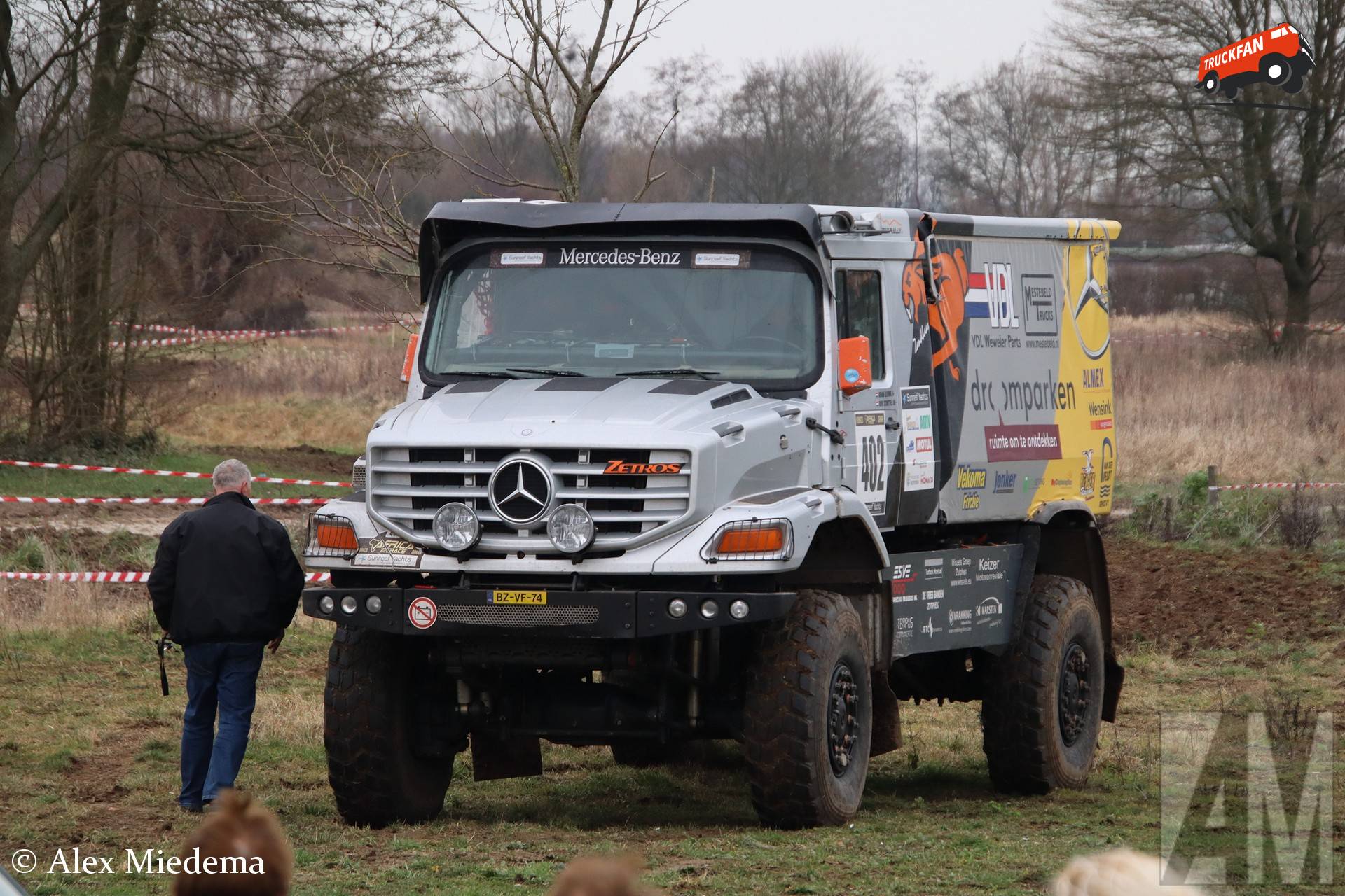 Mercedes Zetros Fire Truck