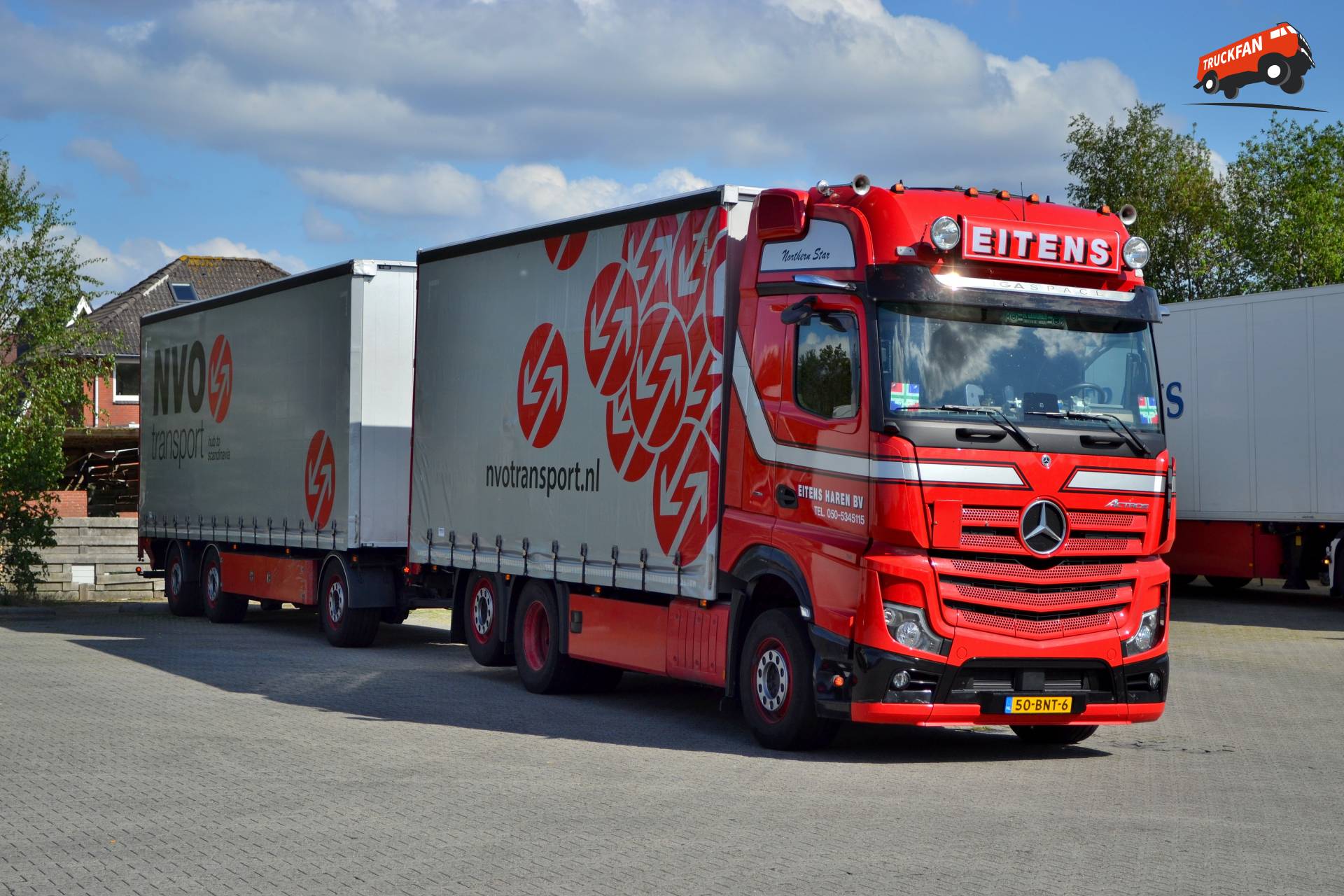 Foto Mercedes-Benz Actros MP5 van Eitens Haren B.V. - TruckFan