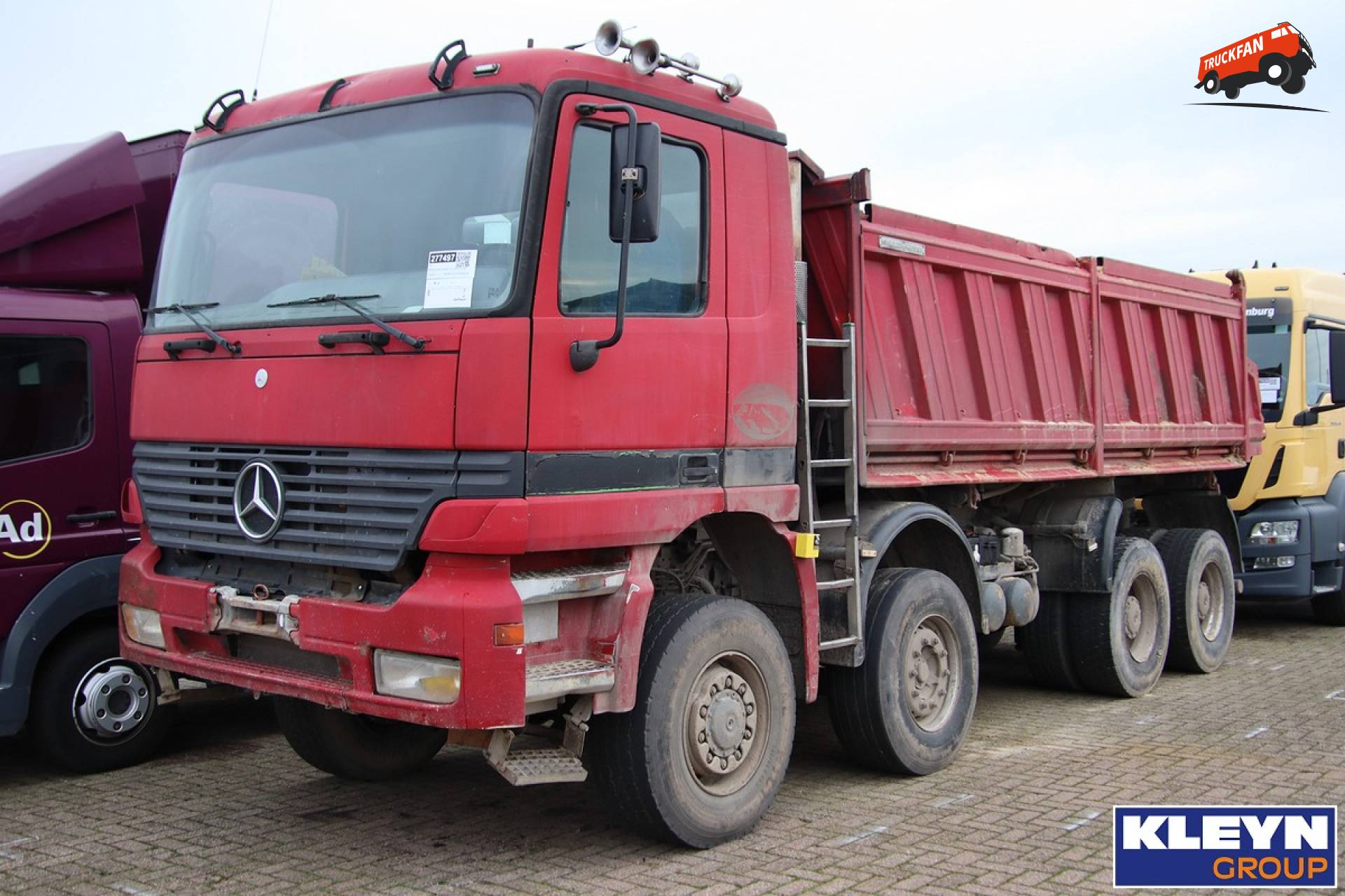 Actros mp1 фары