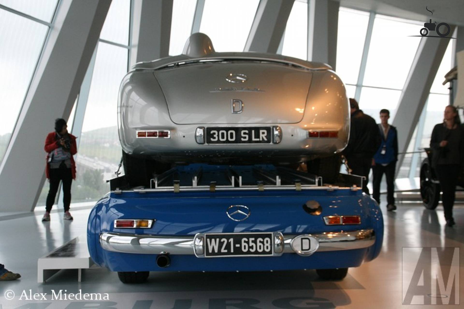 Mercedes-Benz Rennwagen-Schnelltransporter