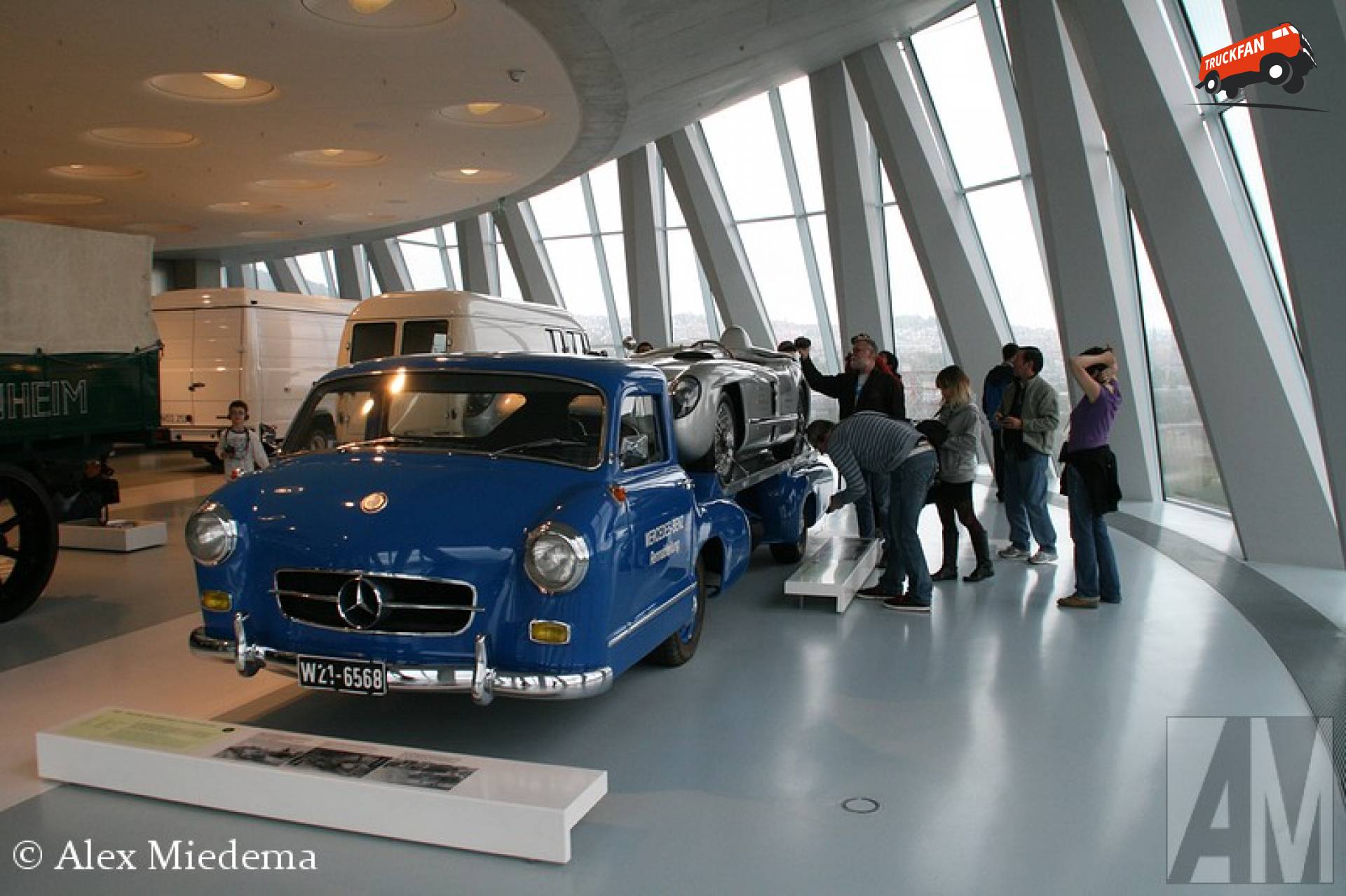 Mercedes-Benz Rennwagen-Schnelltransporter