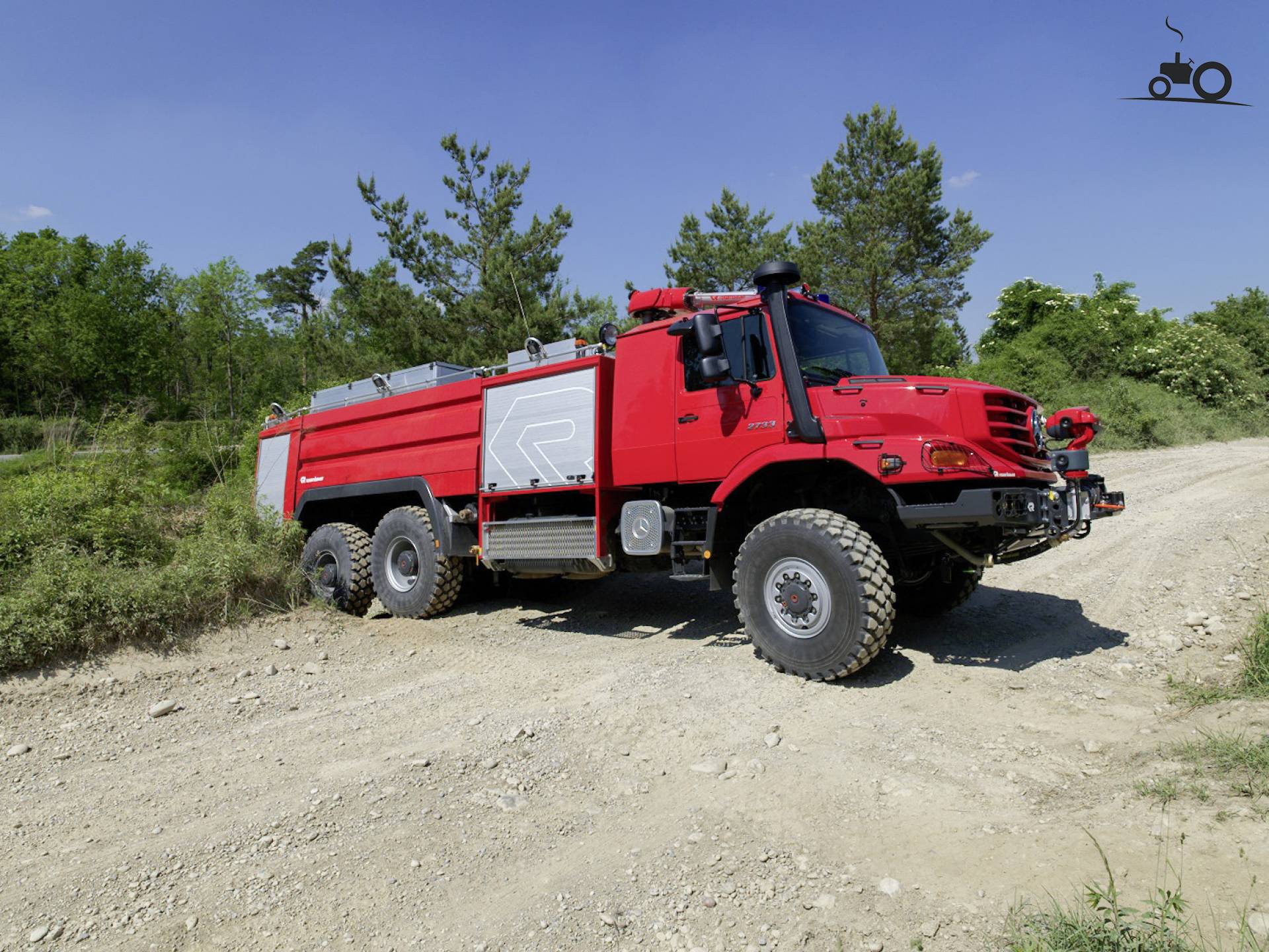 Mercedes Zetros Fire Truck